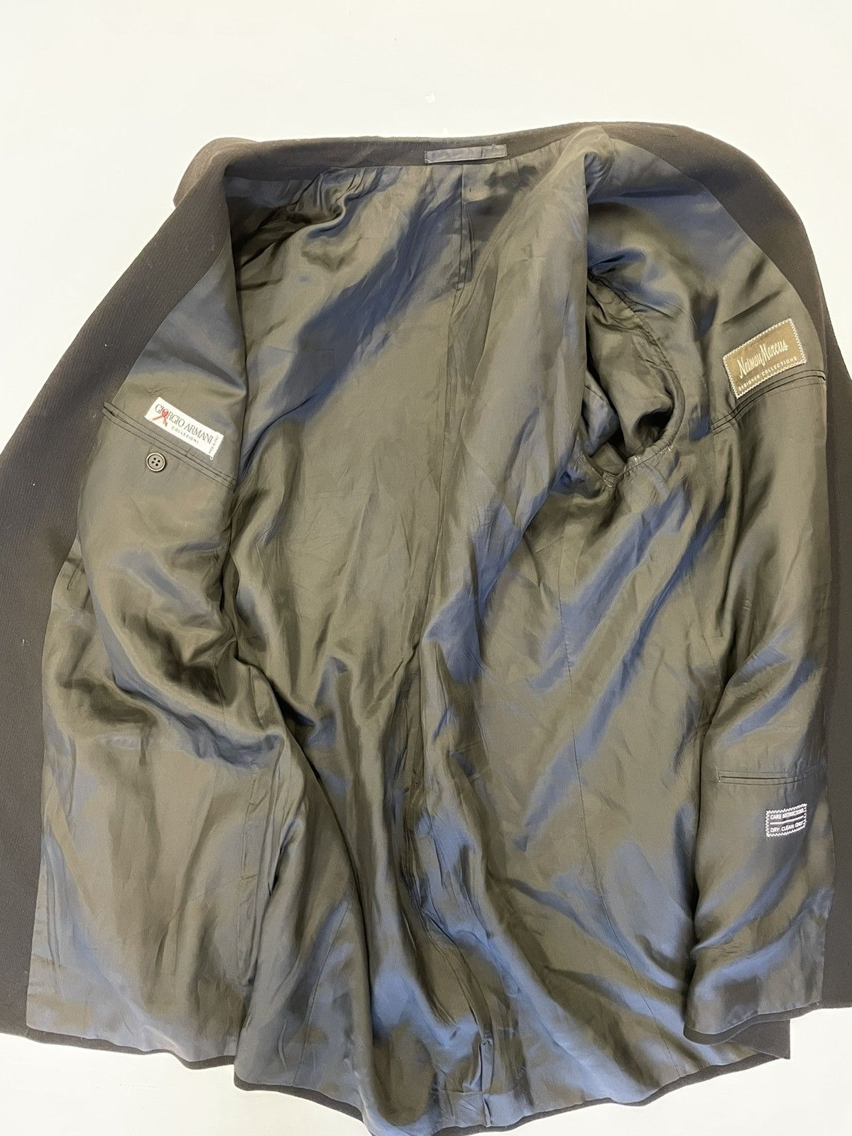 Giorgio Armani × Vintage Vintage Wool Jacket Size 46R - 5 Thumbnail