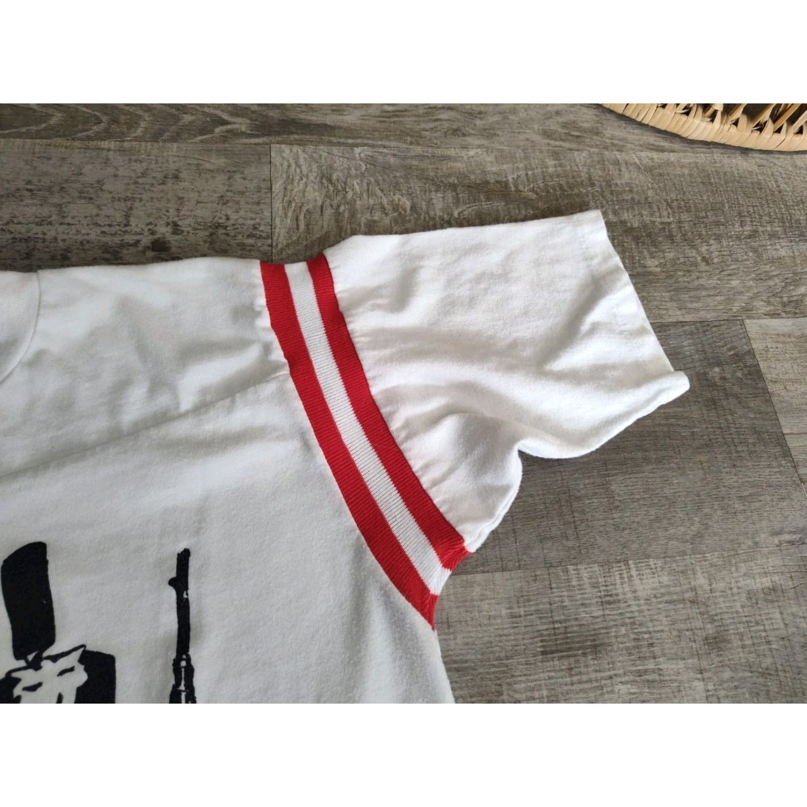 Vintage VINTAGE Artex Tee Shirt "Love My Cadet" White Medium USA Made Single Stitch Size US M / EU 48-50 / 2 - 7 Thumbnail