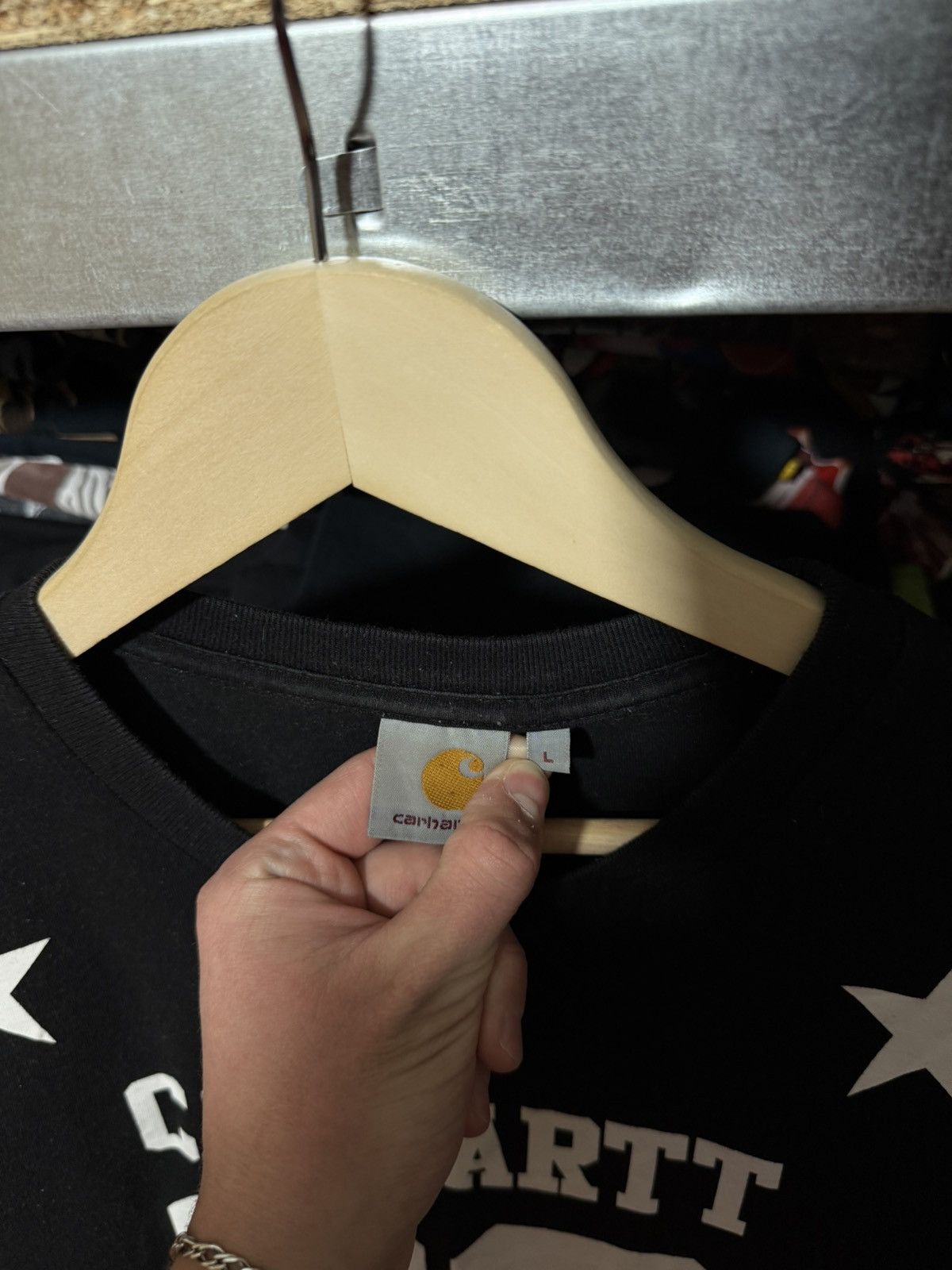 Carhartt Rare Carhartt Stars #89 Logo Outdoor T-Shirt Y2K Hype Size US L / EU 52-54 / 3 - 6 Thumbnail