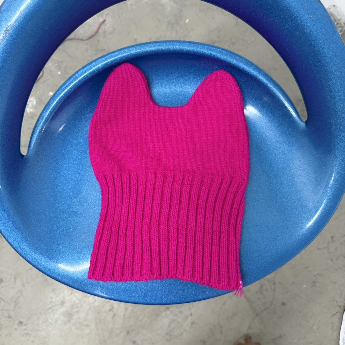 Japanese Brand Unknown Bunny Ear Beanie inspired cdg Size ONE SIZE - 4 Thumbnail