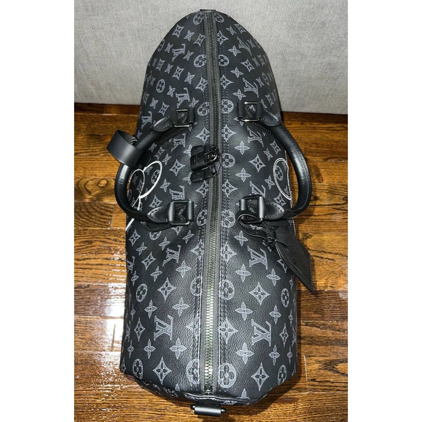 Louis Vuitton Louis Vuitton Keepall Bandouliere Duffle Weekend Travel Bag Size ONE SIZE - 8 Thumbnail