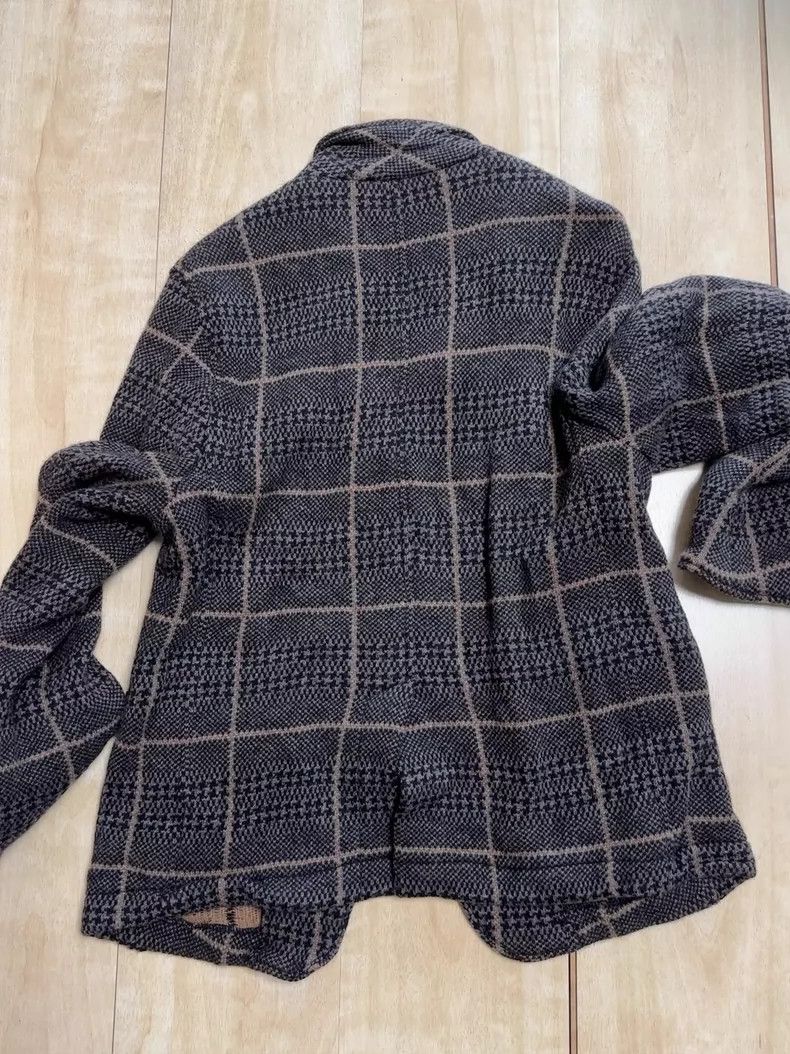 Undercover Undercover gray brown checkered blazer Size US L / EU 52-54 / 3 - 9 Thumbnail