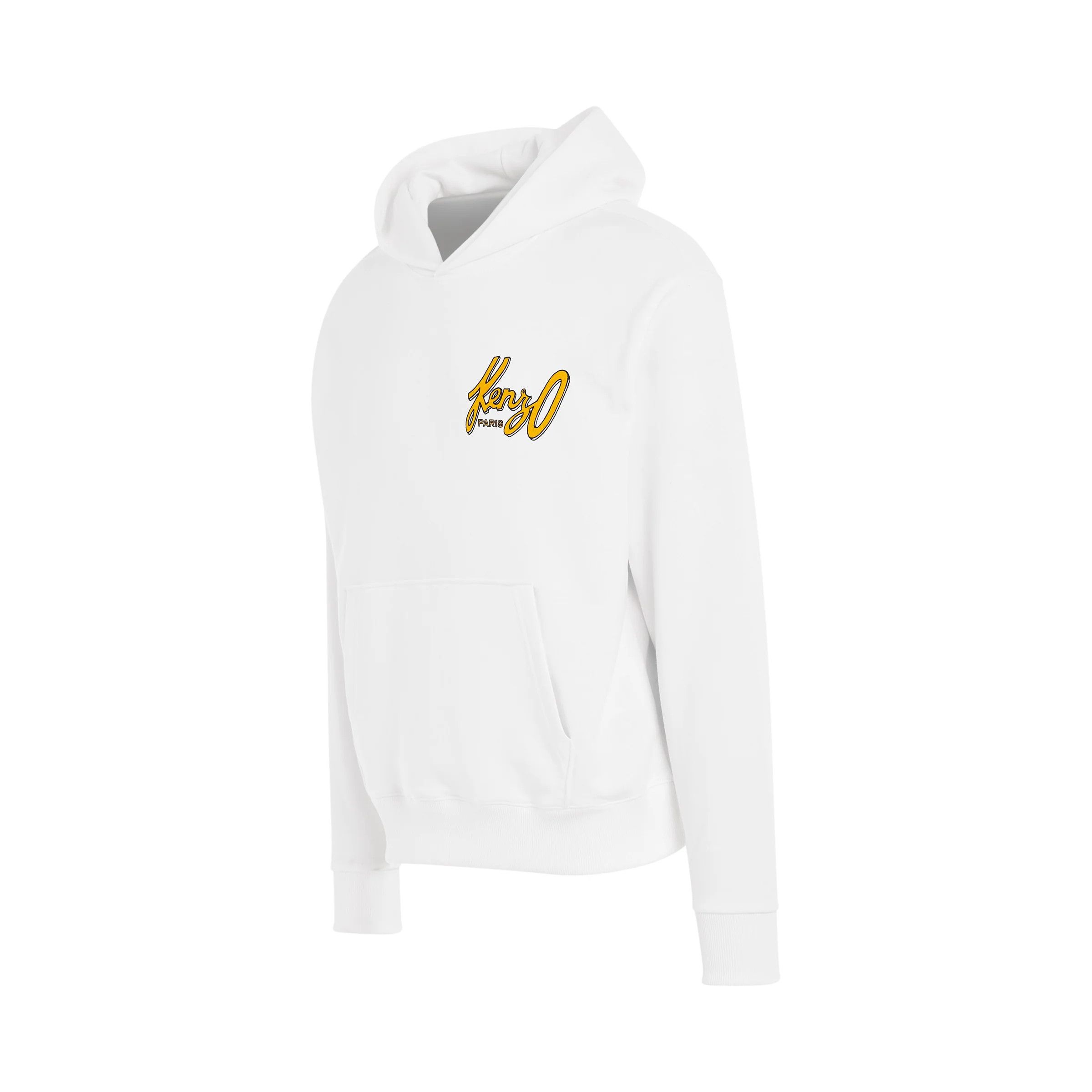 Kenzo o1mris0824 Classic Hoodie in White Size US S / EU 44-46 / 1 - 2 Thumbnail