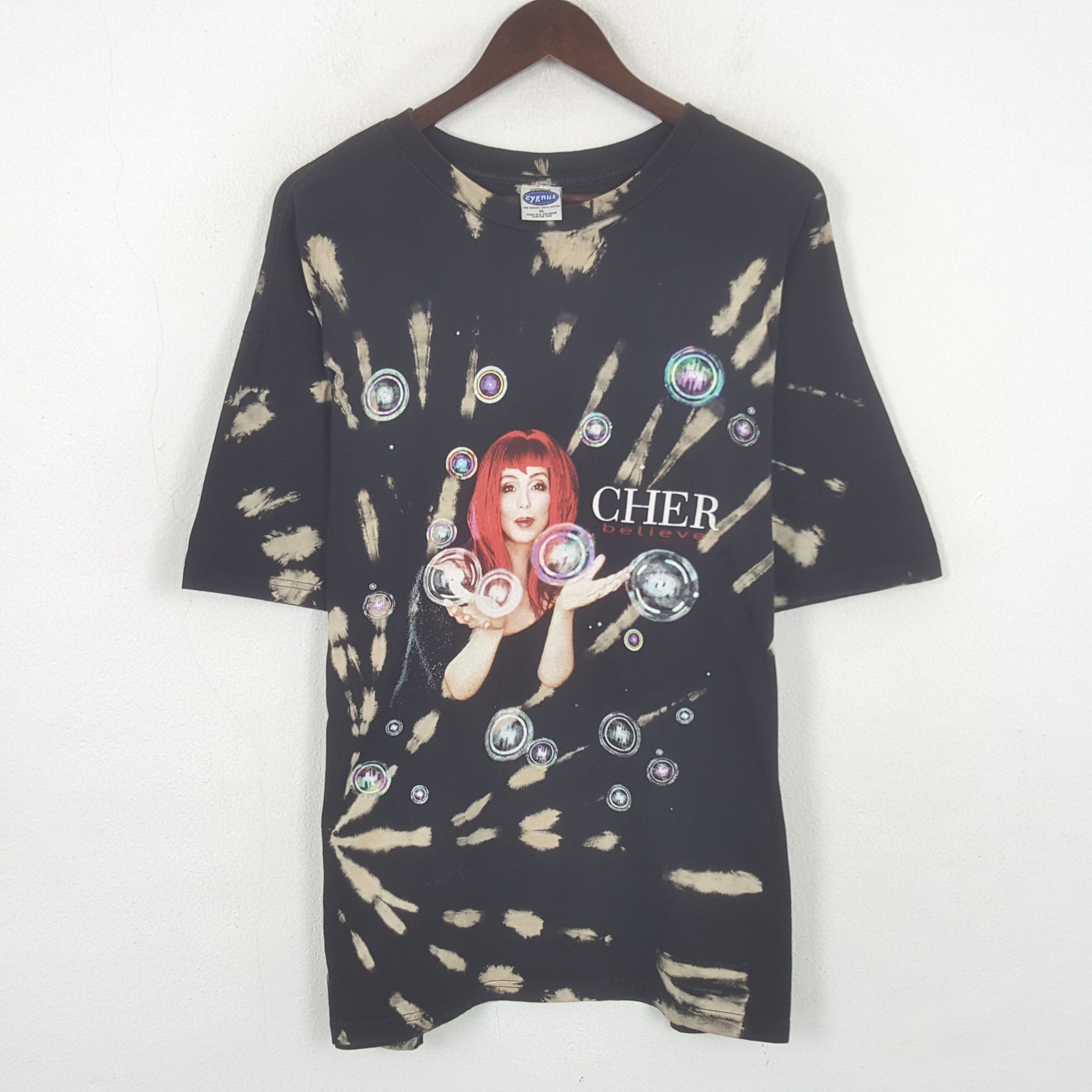 Band Tees Vintage Cher Believe Tour Singer Tshirt Size US XL / EU 56 / 4 - 3 Thumbnail