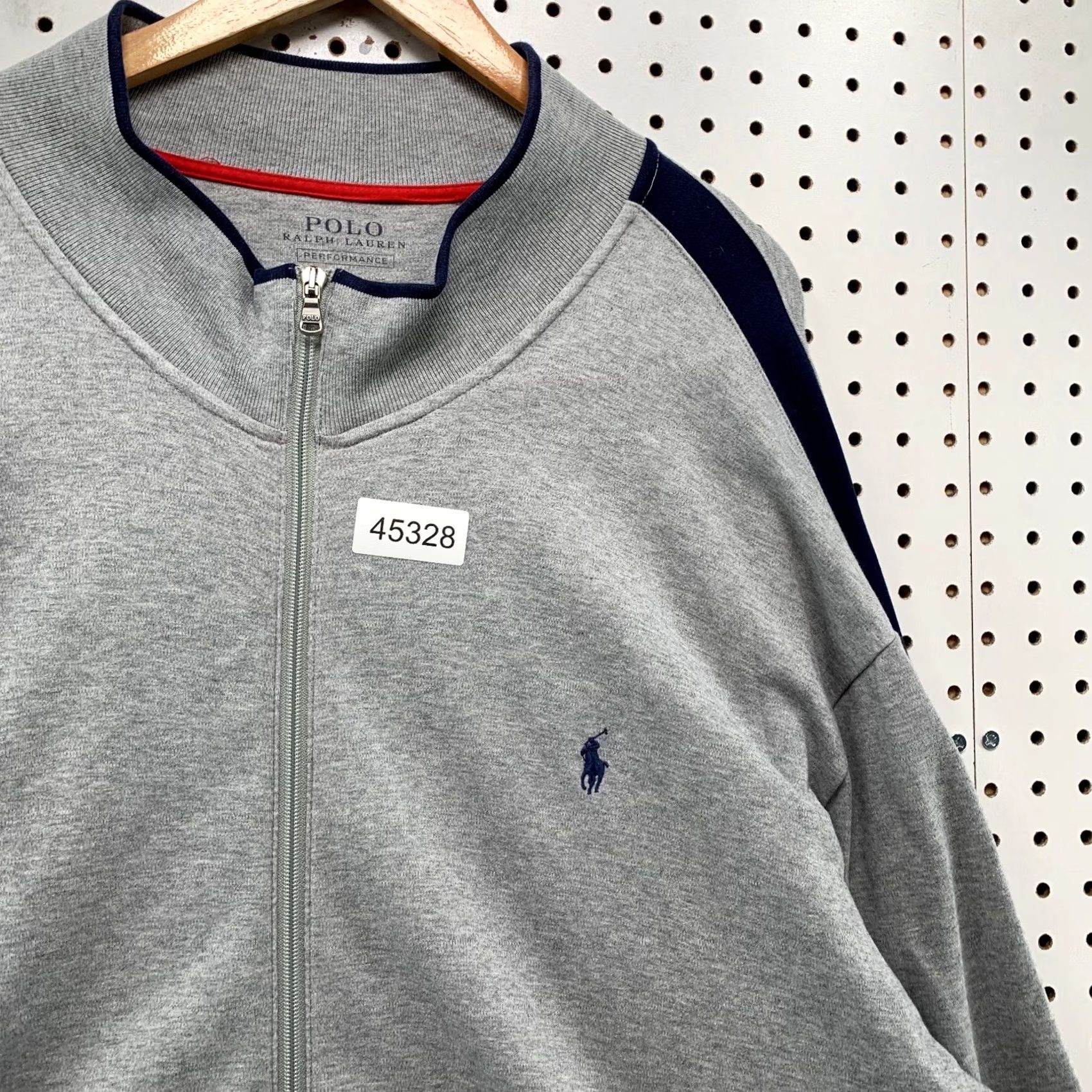 Polo Ralph Lauren Polo Ralph Lauren Jacket Mens 3XL Tall 3XLT Gray Performance Track Size US XXL / EU 58 / 5 - 4 Thumbnail