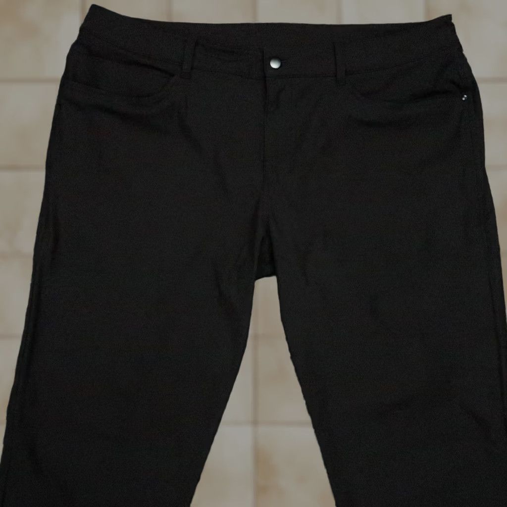 Lululemon Lululemon Pants Mens 40x31 Black ABC Relaxed Fit 5 Pocket Trouser Warpstreme Chino Size US 40 / EU 56 - 1 Thumbnail