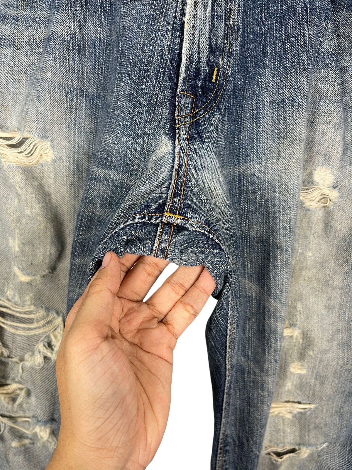 Edwin Vintage Edwin 505ZX Selvedge Denim Size US 34 / EU 50 - 12 Thumbnail