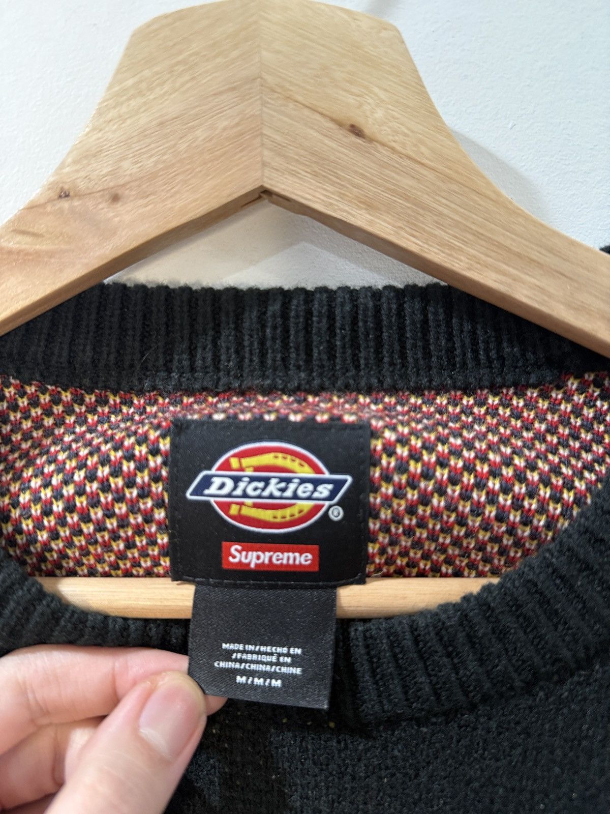 Dickies × Supreme Supreme × Dickies Knit Sweater Size US M / EU 48-50 / 2 - 3 Thumbnail