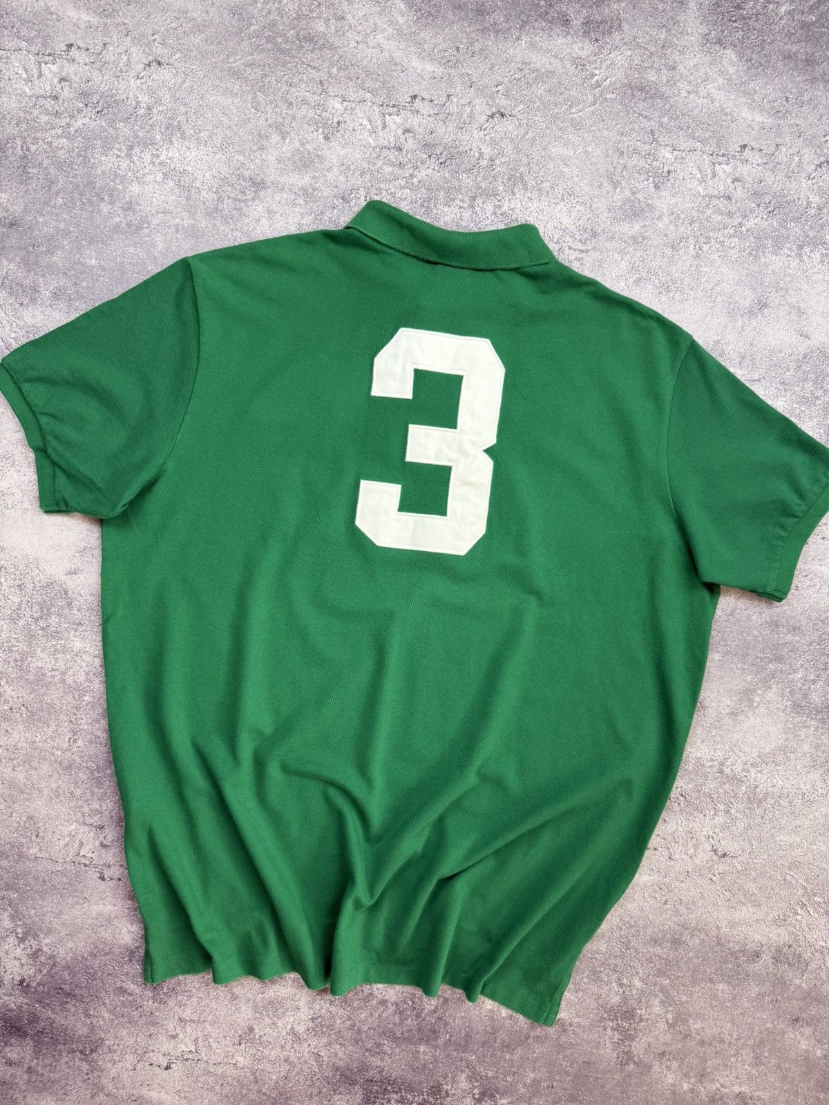 Polo Ralph Lauren Vintage Polo Ralph Lauren LXVII #3 Big Logo Y2K Polo T-Shirt Size US XXL / EU 58 / 5 - 15 Thumbnail