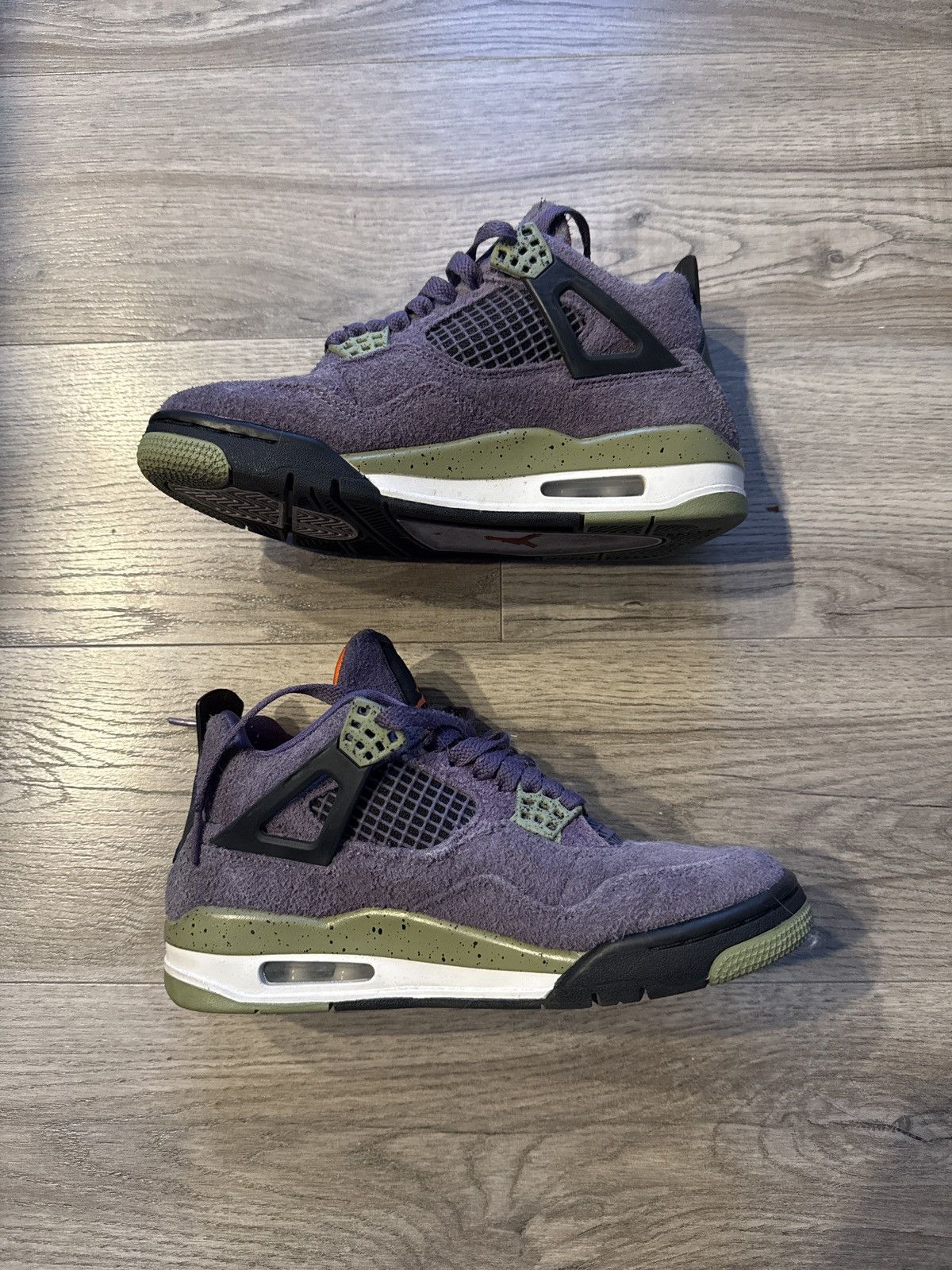 Nike Nike Air Jordan 4 Retro "Canyon Purple" Size US 5.5 / EU 38 - 2 Thumbnail