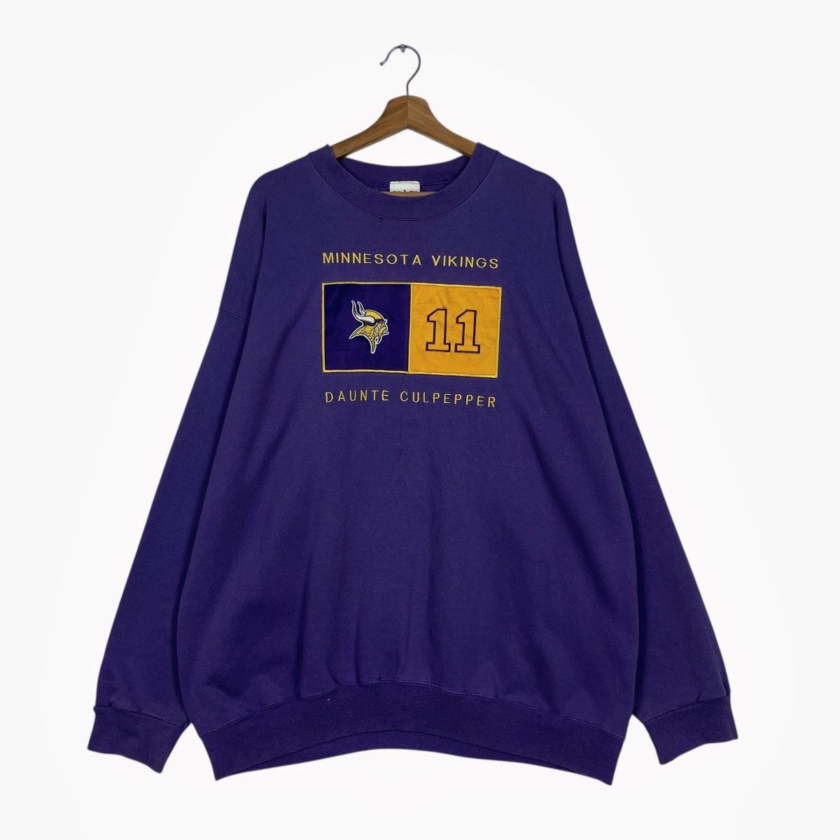 Vintage Vintage 80s NFL Minnesota Vikings Sweatshirt Size US XL / EU 56 / 4 - 1 Thumbnail