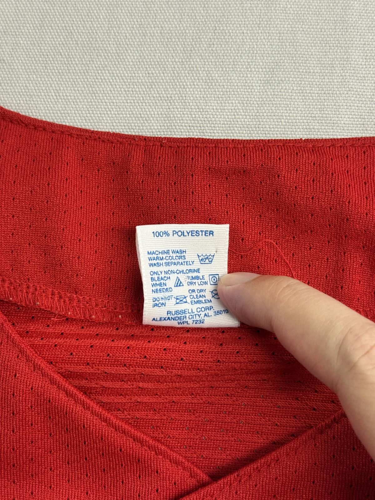 Russell Athletic Vintage Red St Louis Cardinals Baseball Jersey MLB Russel -L Size US L / EU 52-54 / 3 - 3 Thumbnail