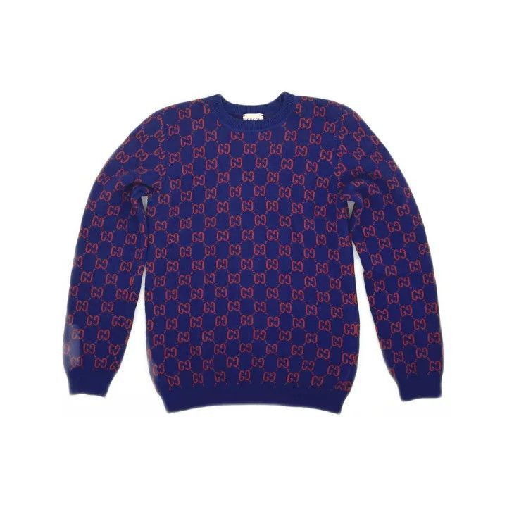 Gucci Gucci Gucci Kids Colorblock Wool Sweater -2506 Size US M / EU 48-50 / 2 - 2 Thumbnail