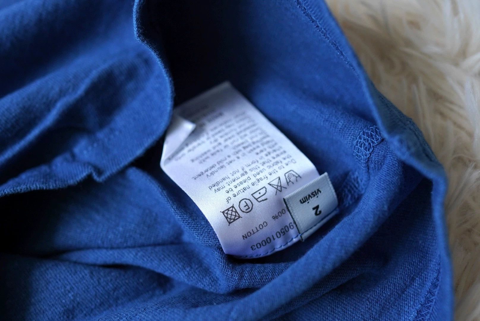 Visvim visvim indigo crew neck s/s tee ict size 2 Size US M / EU 48-50 / 2 - 6 Thumbnail