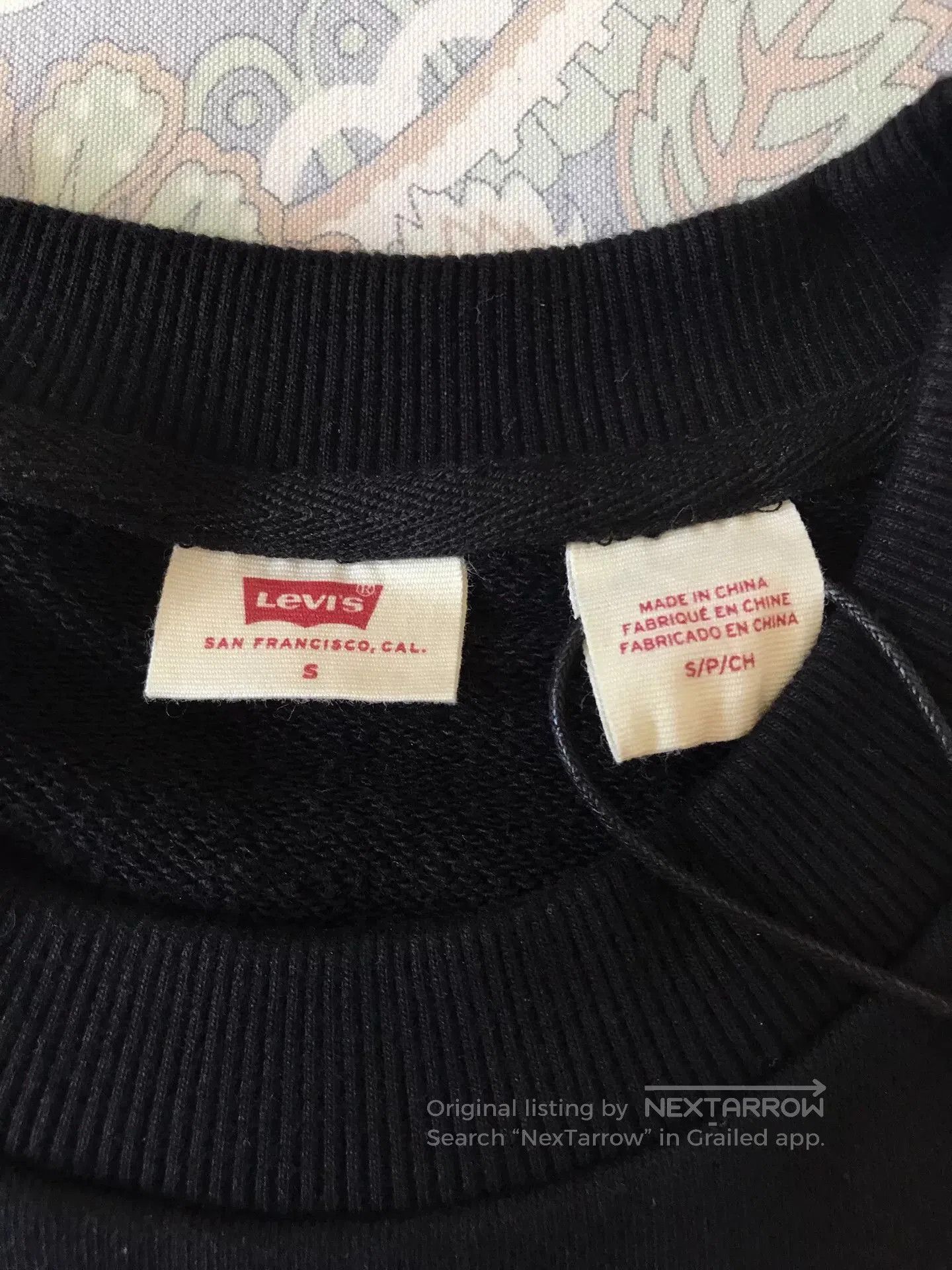 Levi's Levi's Logo Pullover Sweatshirt Black S. Size US S / EU 44-46 / 1 - 6 Thumbnail
