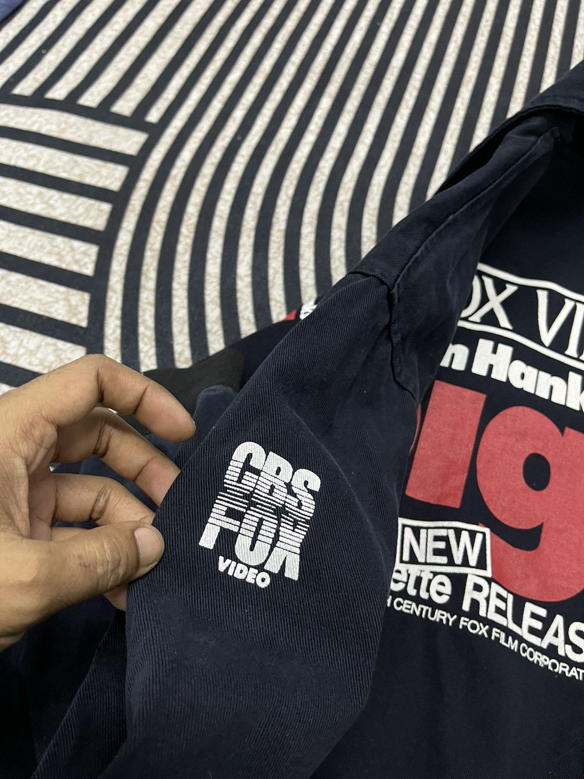 Vintage 80s TOM HANKS “BIG” MOVIE PROMO JACKET CBS/FOX RARE Size US L / EU 52-54 / 3 - 13 Thumbnail