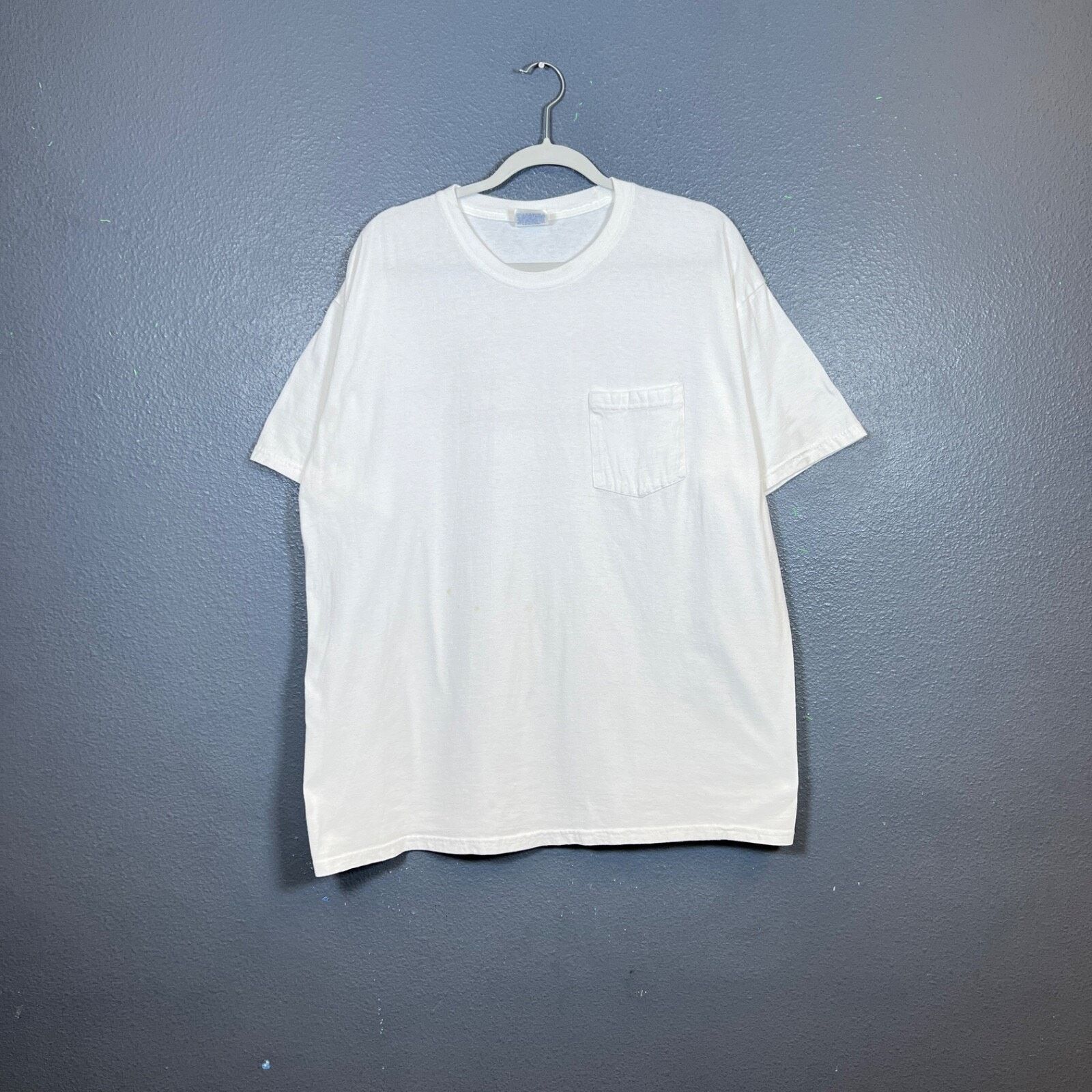 Hanes Hanes XL White t-shirt STEELY FLATS BARDER WIRE C? Vintage Size US XL / EU 56 / 4 - 6 Thumbnail