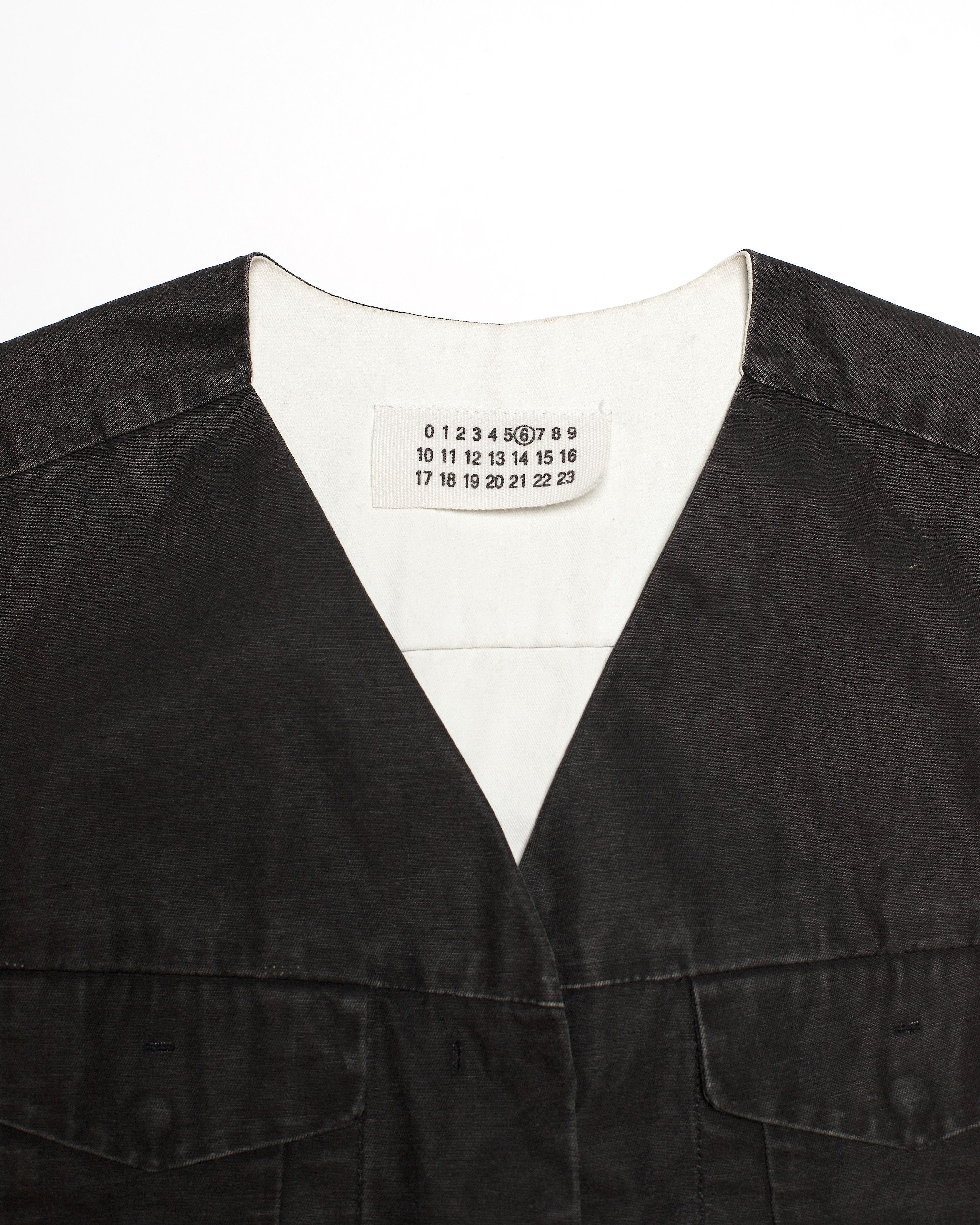 Maison Margiela Martin Margiela Spring-Summer 2002 Line 6 Denim Vest Size US XS / EU 42 / 0 - 5 Thumbnail