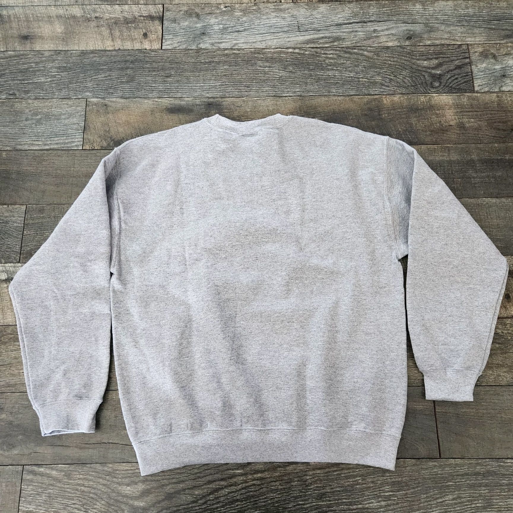 Gildan USMC US Marine Corps Bulldog Sweatshirt Sz Large Gray Crewneck Sweatshirt Size US L / EU 52-54 / 3 - 3 Thumbnail
