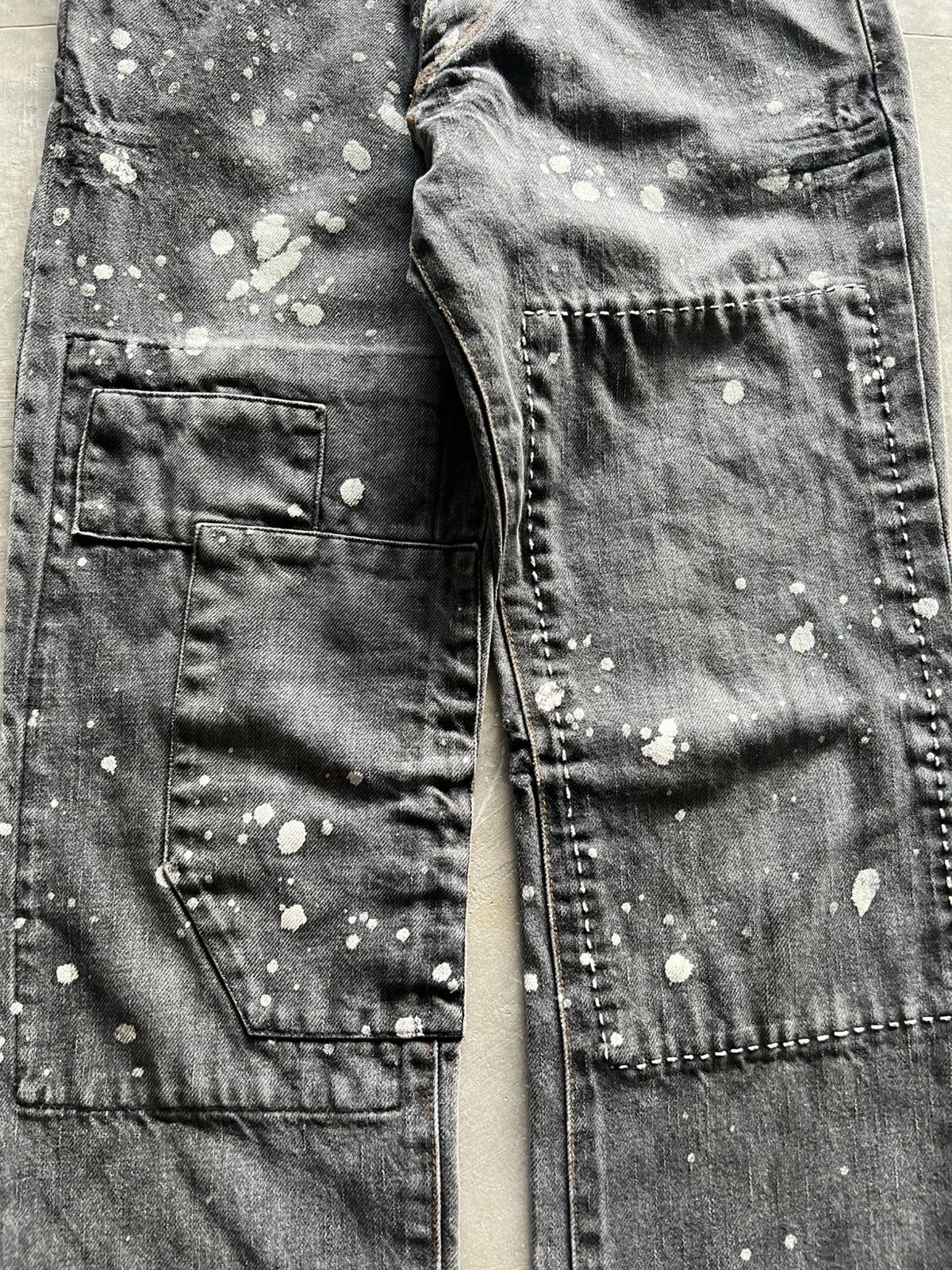 Hysteric Glamour × If Six Was Nine super sick splatter patchwork double knee style japanese Size US 30 / EU 46 - 7 Thumbnail