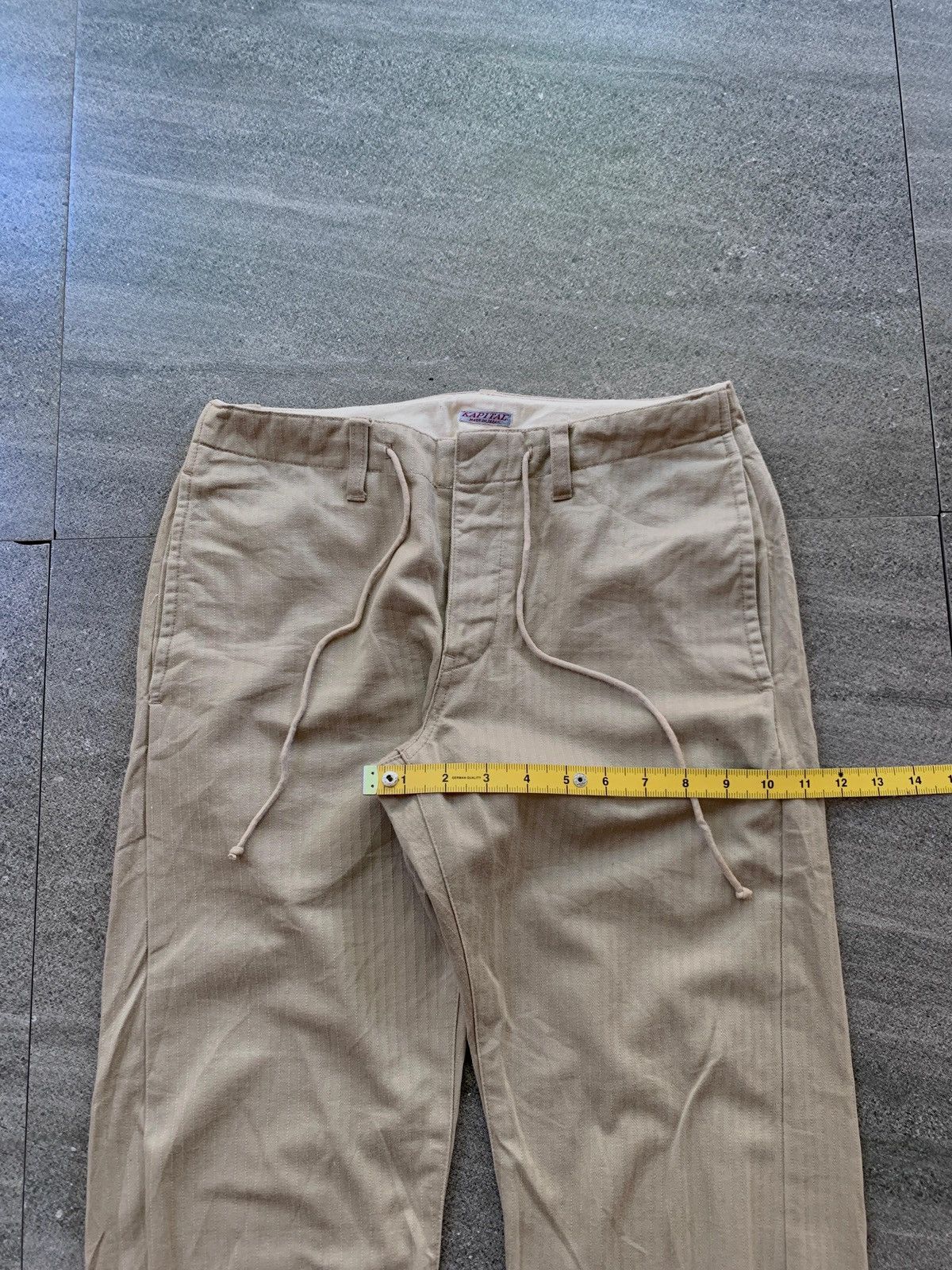 Kapital FREE TAX! Hybrid Herringbone Twill Pants Size US 29 - 18 Thumbnail
