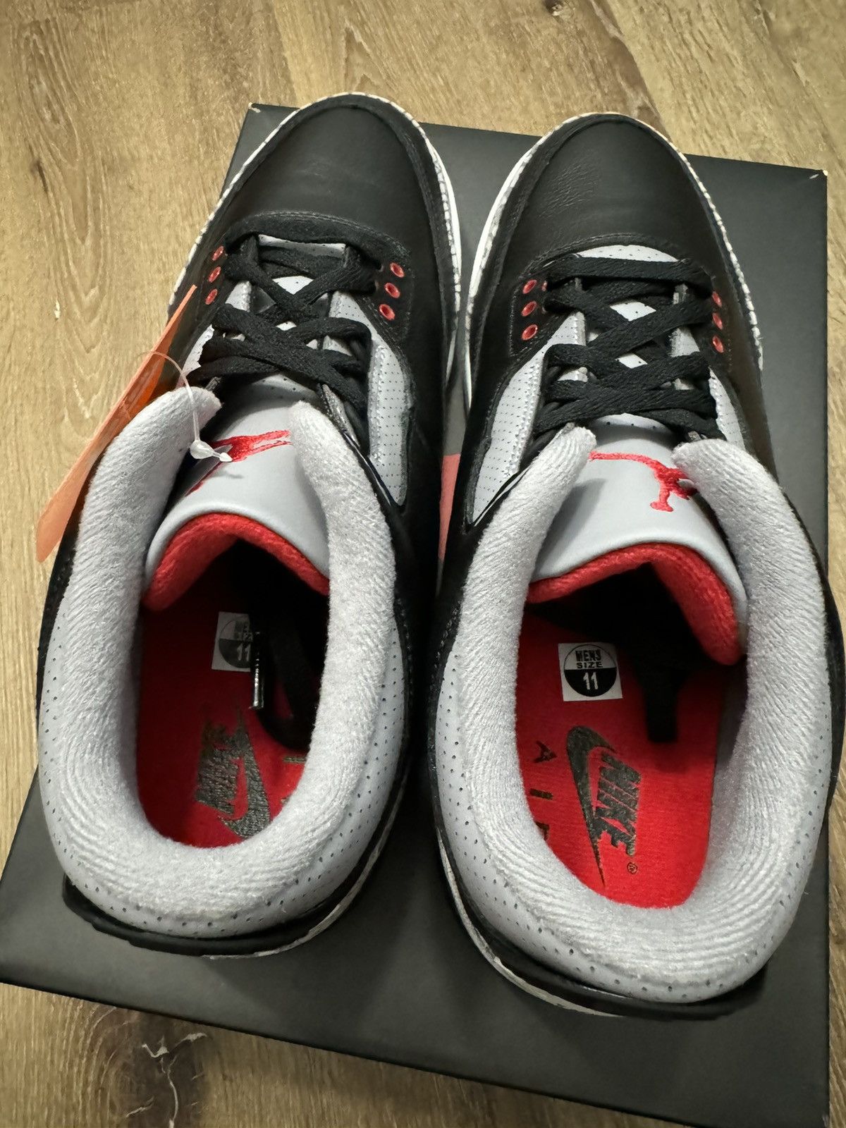 Jordan Brand Jordan 3 Black Cement Size US 11 / EU 44 - 5 Thumbnail