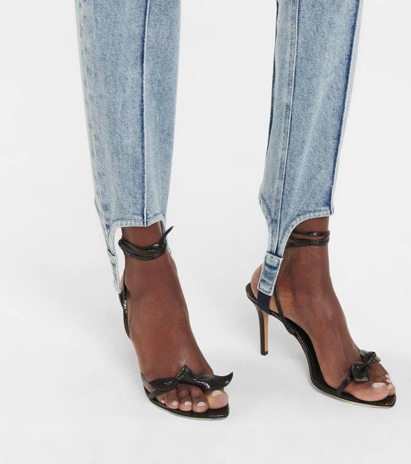 Isabel Marant Isabel Marant - Nanouli High-Rise Skinny Stirrup Jeans Size 26" / US 2 / IT 38 - 8 Thumbnail