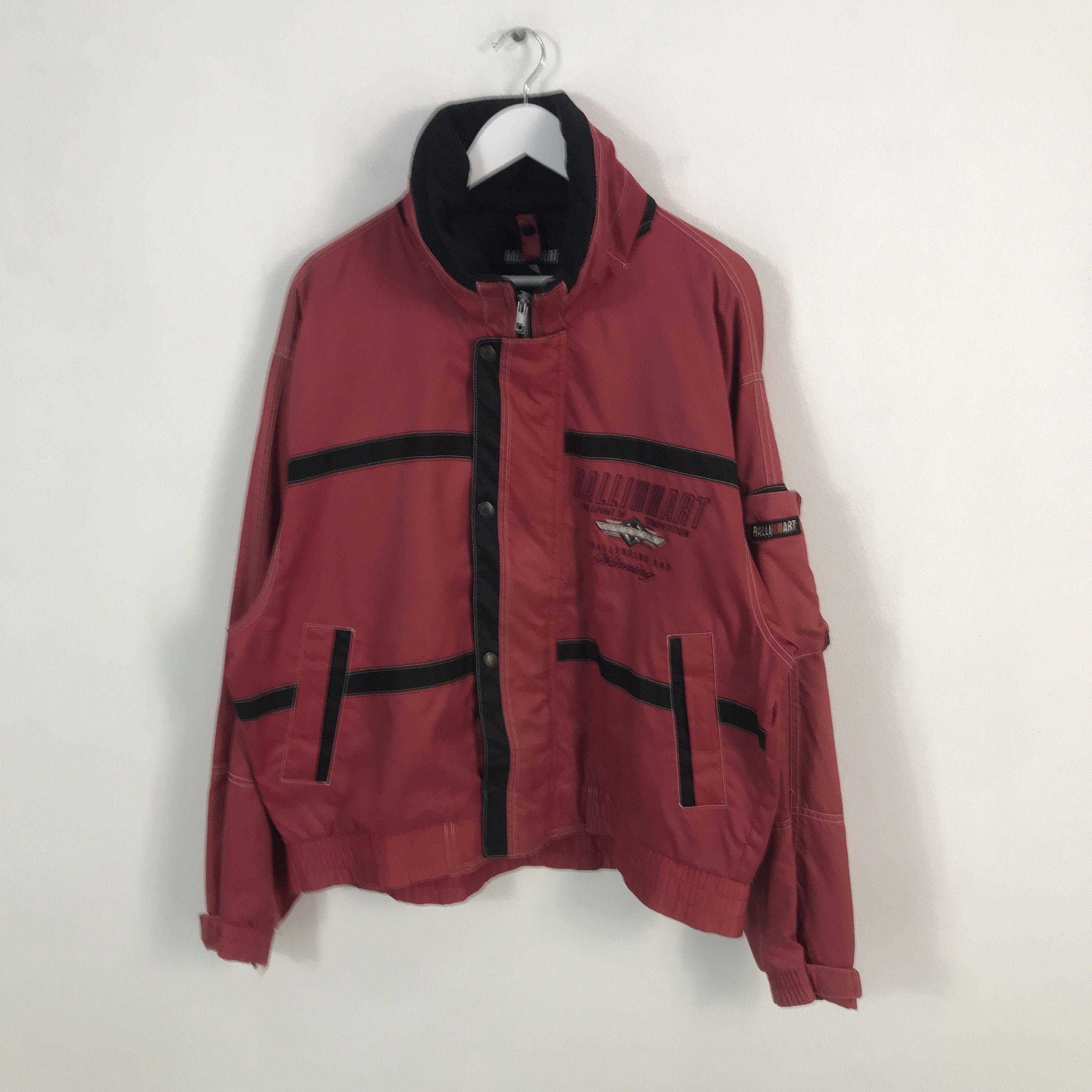 Japanese Brand Rare Ralli Art Windbreaker Sport Jacket Size US L / EU 52-54 / 3 - 1 Thumbnail