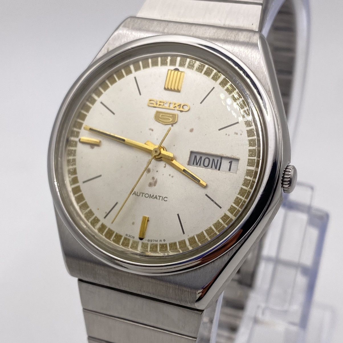 Seiko Seiko 5 Automatic 6309 Vintage Men’s Wristwatch Size 36 - 1 Thumbnail