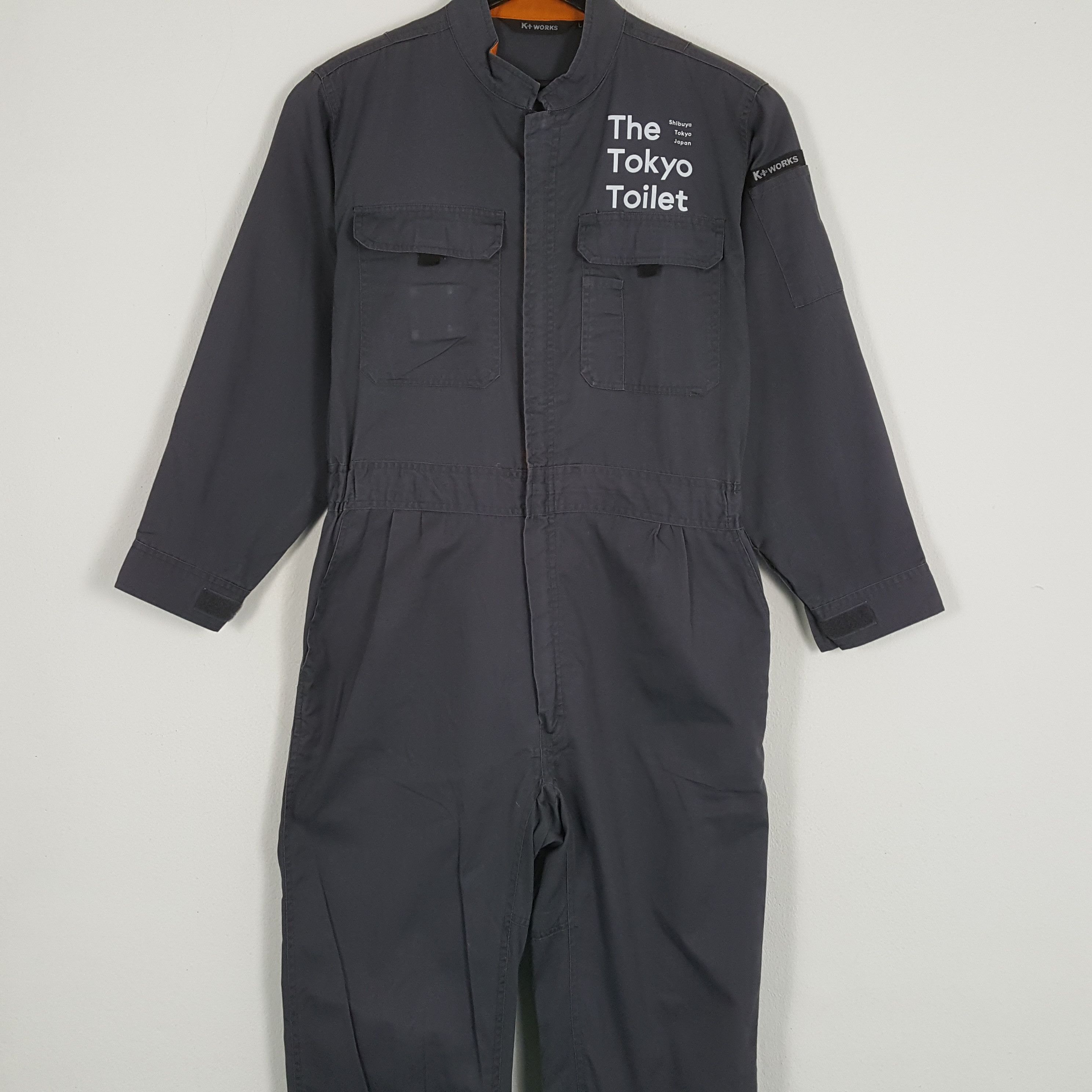 Japanese Brand × Vintage THE TOKYO TOILET Japanese Workwear Custom Coverall Jacket Size US M / EU 48-50 / 2 - 5 Thumbnail
