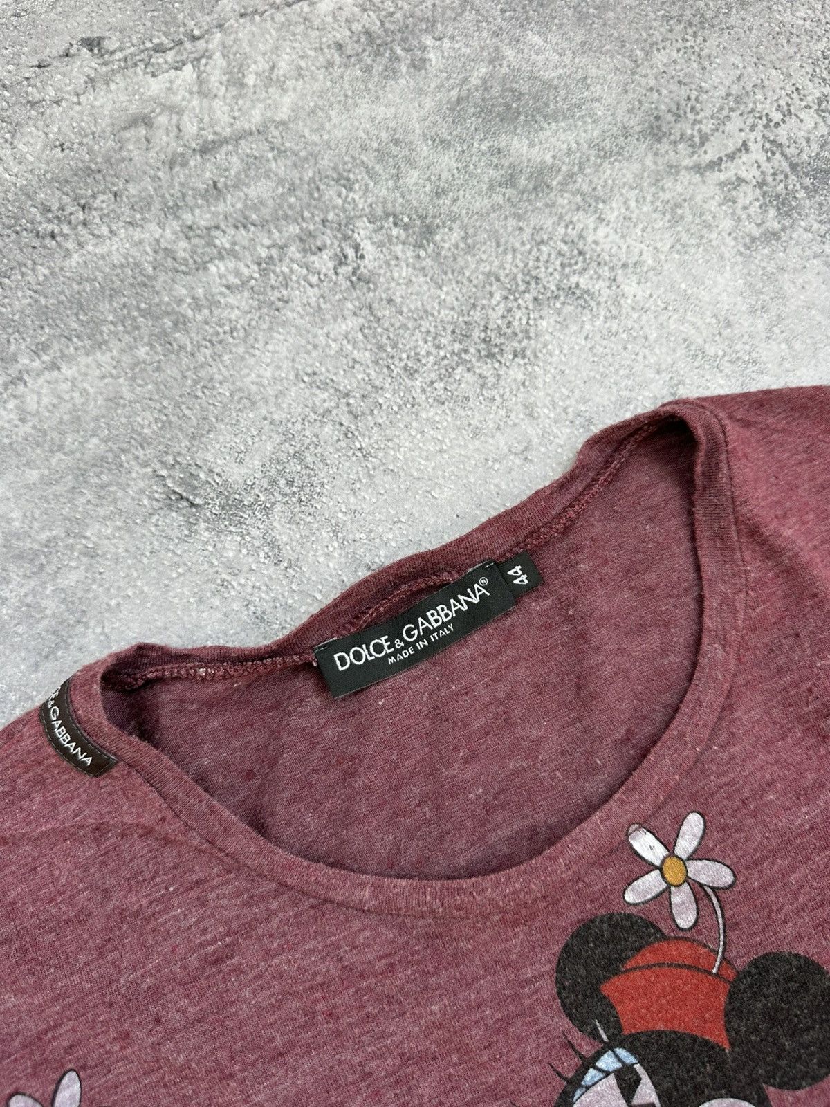 Dolce & Gabbana Dolce Gabbana Mickey Mouse T-Shirt Vintage Over Printed Logo Size US S / EU 44-46 / 1 - 7 Thumbnail
