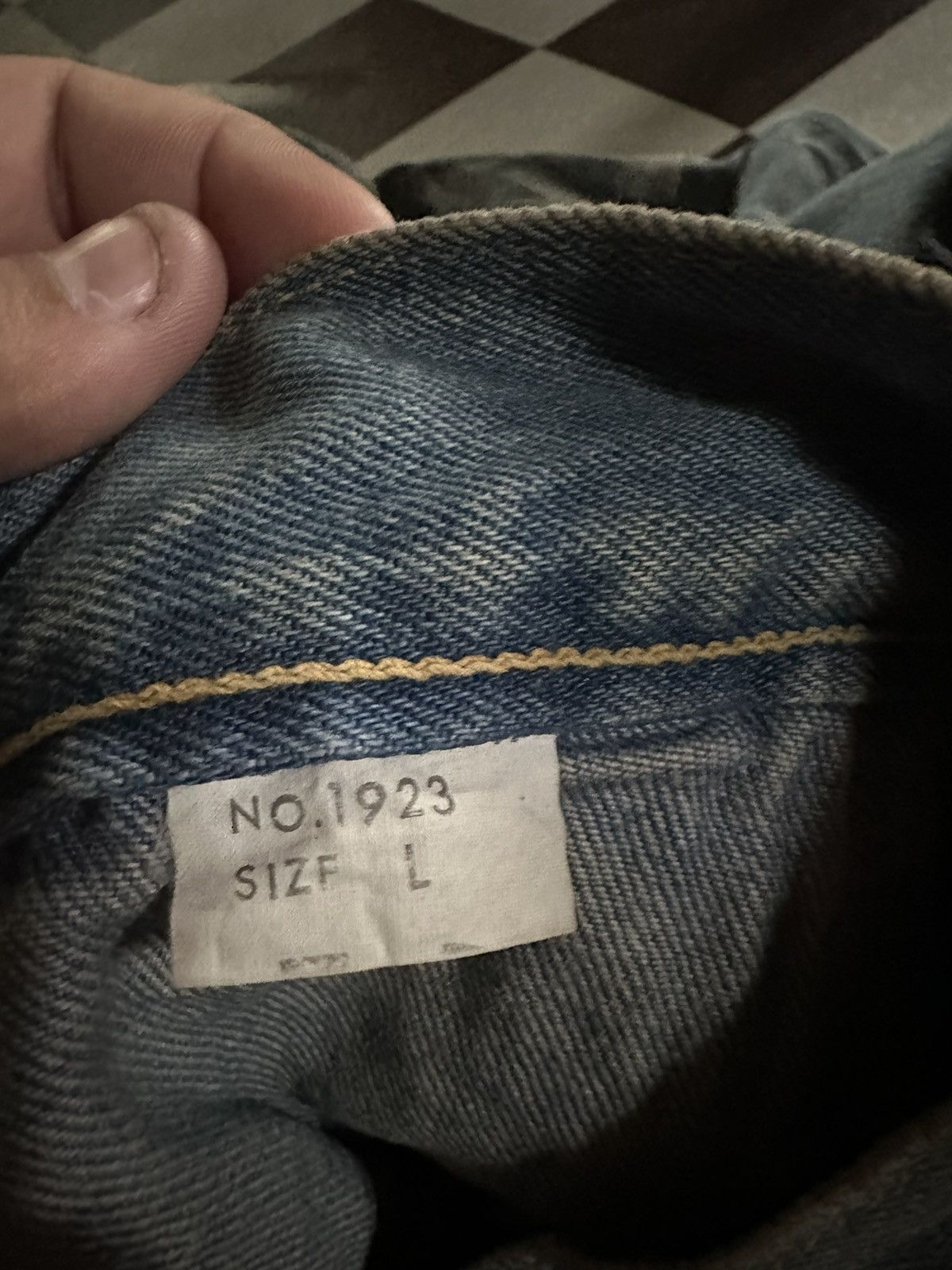 Vintage ‼️Rare‼️ Vintage 70s Blue way trucker blue denim jacket Size US S / EU 44-46 / 1 - 9 Thumbnail