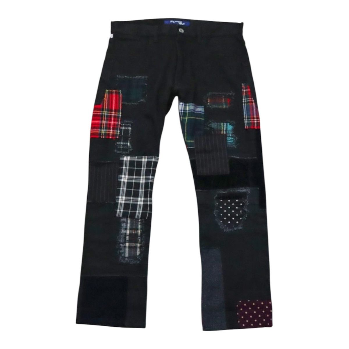 Comme des Garcons Junya Watanabe MAN Comme des Garcons AD2014 Patchwork Denim Size US 32 / EU 48 - 1 Thumbnail