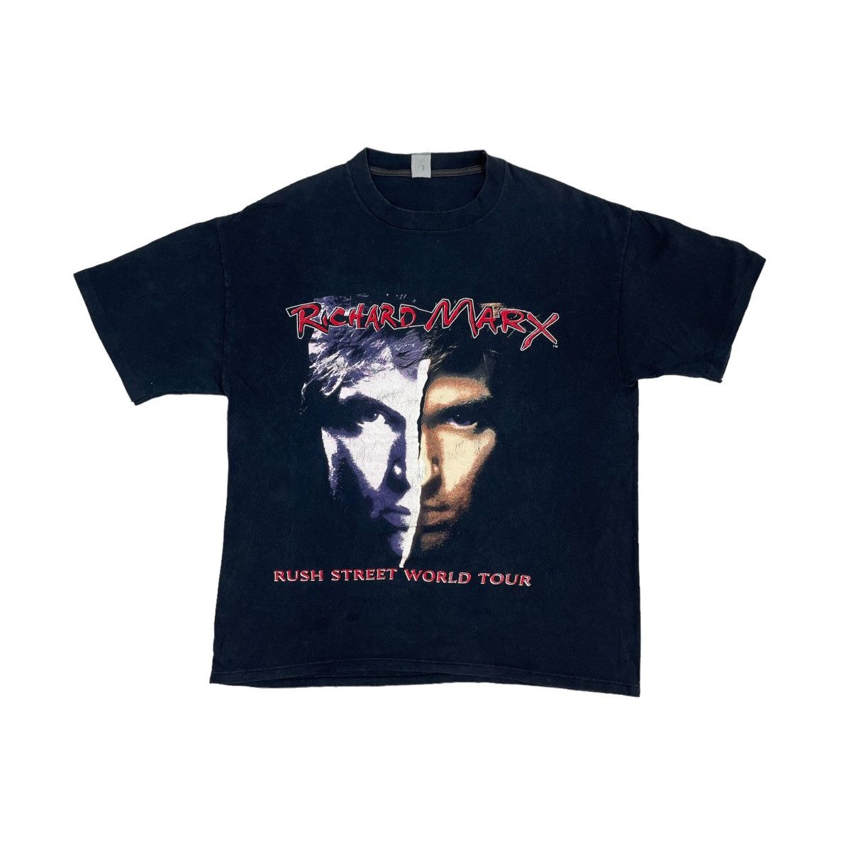 image of Band Tees x Tour Tee Vintage 1992 Richard Marx Tour Tee in Black, Men's (Size Large)