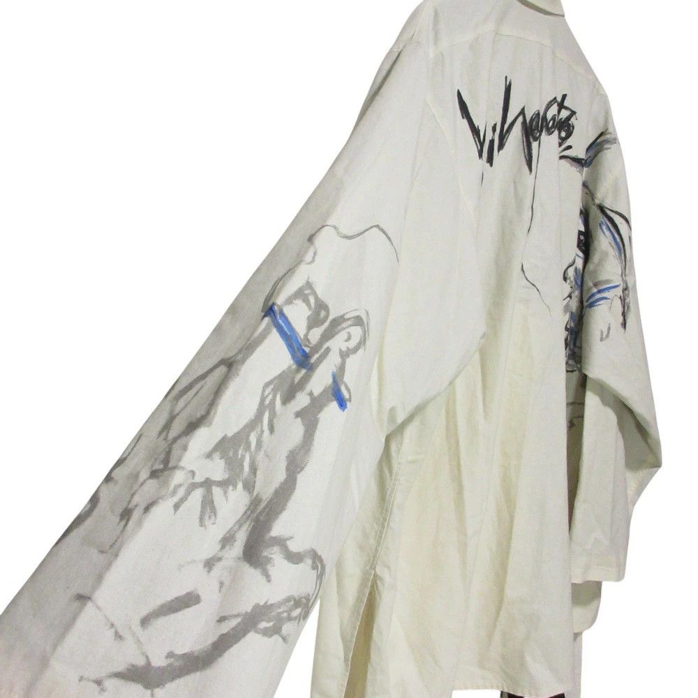 Yohji Yamamoto Yohji Yamamoto pour homme 17SS Yuka Asakura sheeting coat Size US XL / EU 56 / 4 - 6 Thumbnail