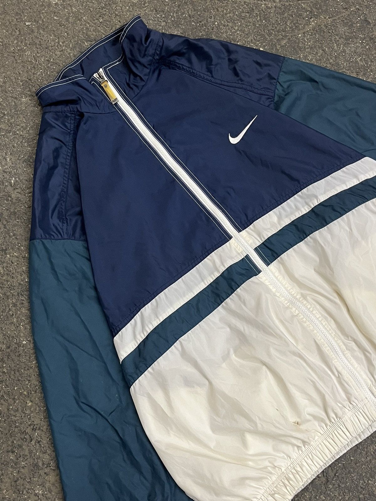 Nike × Vintage Nike lightweight jacket 90s hyper rare y2k skater vintage Size US XL / EU 56 / 4 - 4 Thumbnail