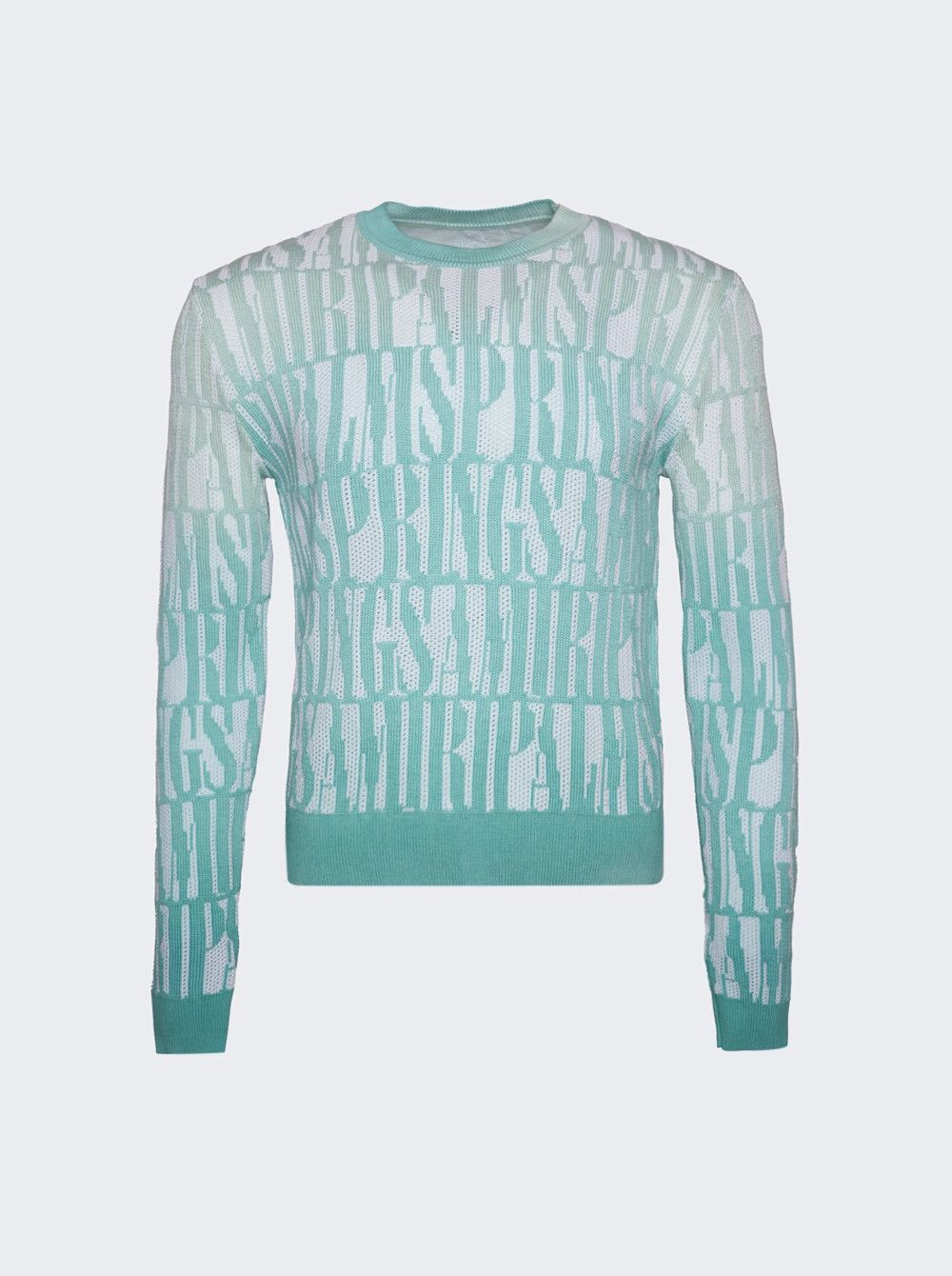 Amiri o1mle0326 Springs Knit Sweater in Green Size US XXL / EU 58 / 5 - 1 Thumbnail
