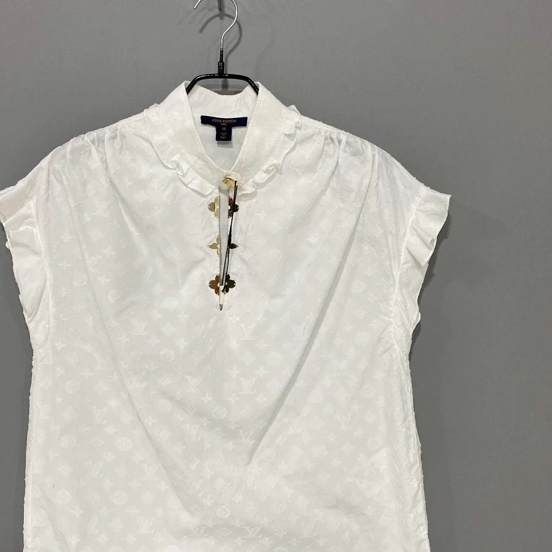 Louis Vuitton LV Sleeveless Shirt 38 99 New Size S / US 4 / IT 40 - 2 Thumbnail