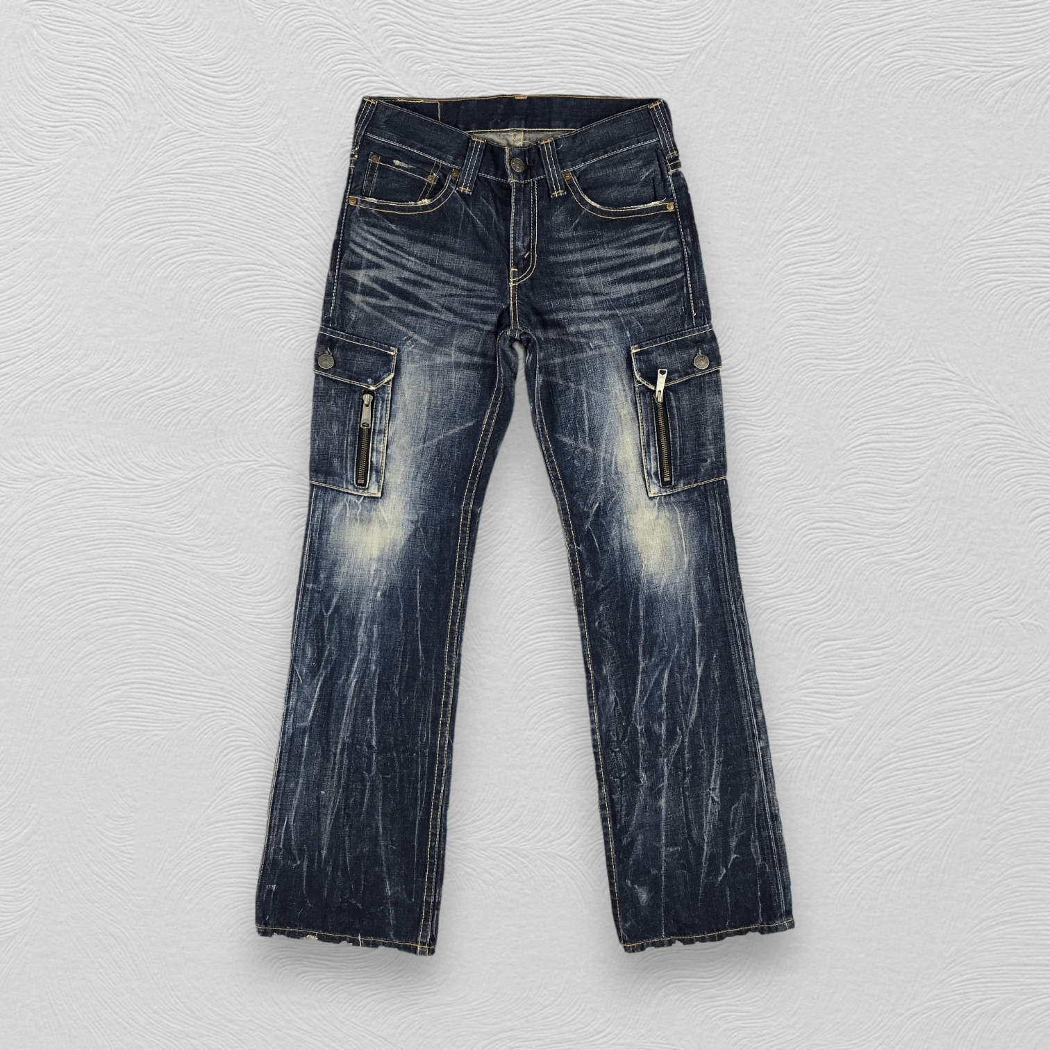 Levi's Vintage Levis 708 Cargo Jeans Multi Pocket Denim KJ827 Size US 32 / EU 48 - 1 Thumbnail