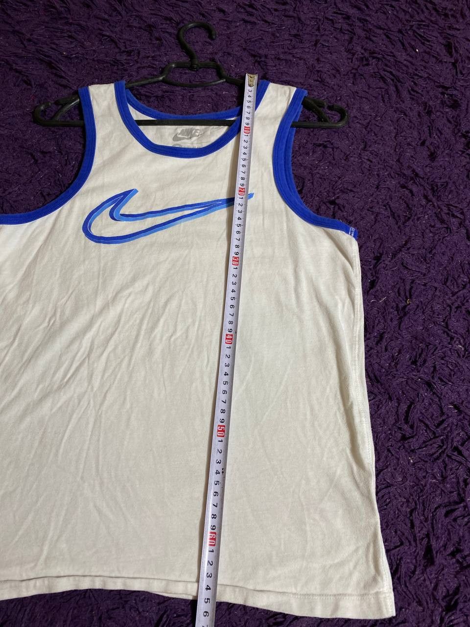 Nike × Vintage VTG Nike t shirt big swoosh check grapic logo faded size S Size US S / EU 44-46 / 1 - 6 Thumbnail
