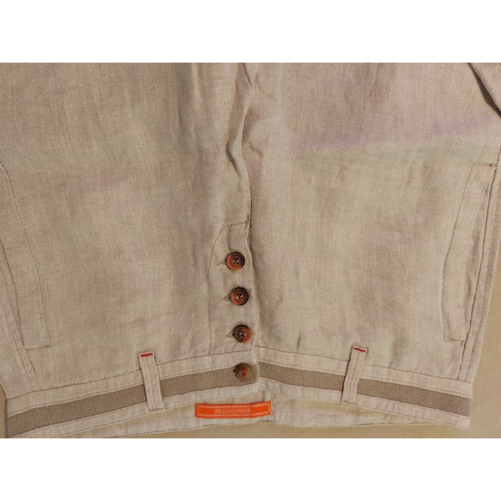 Zara Zara Mens Linen Dress Pants 30x34 32x34 Khaki Slack Chino Trouser Size US 30 / EU 46 - 4 Thumbnail