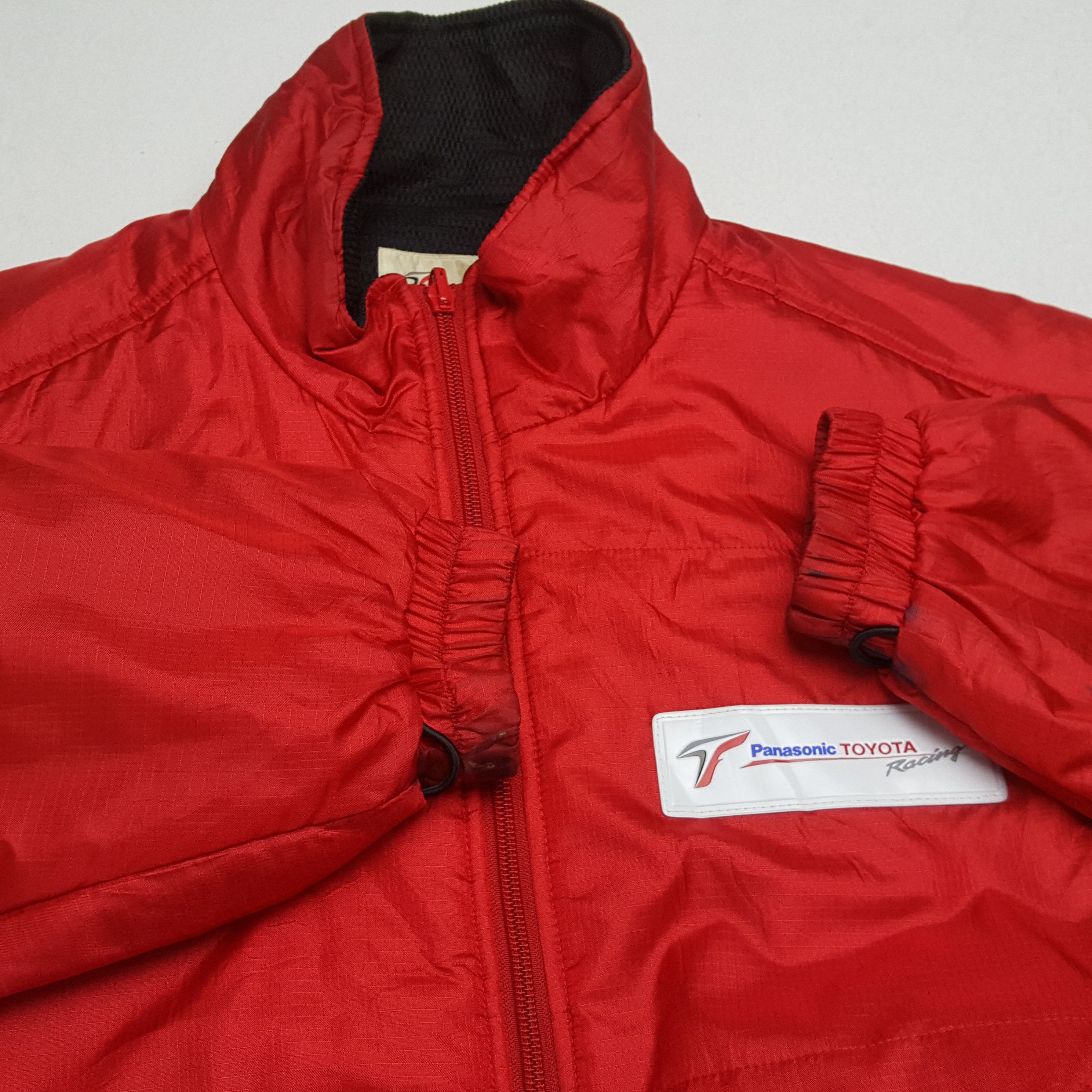 Vintage PANASONIC TOYOTA RACING Japanese Motorsports Jacket Size US L / EU 52-54 / 3 - 8 Thumbnail