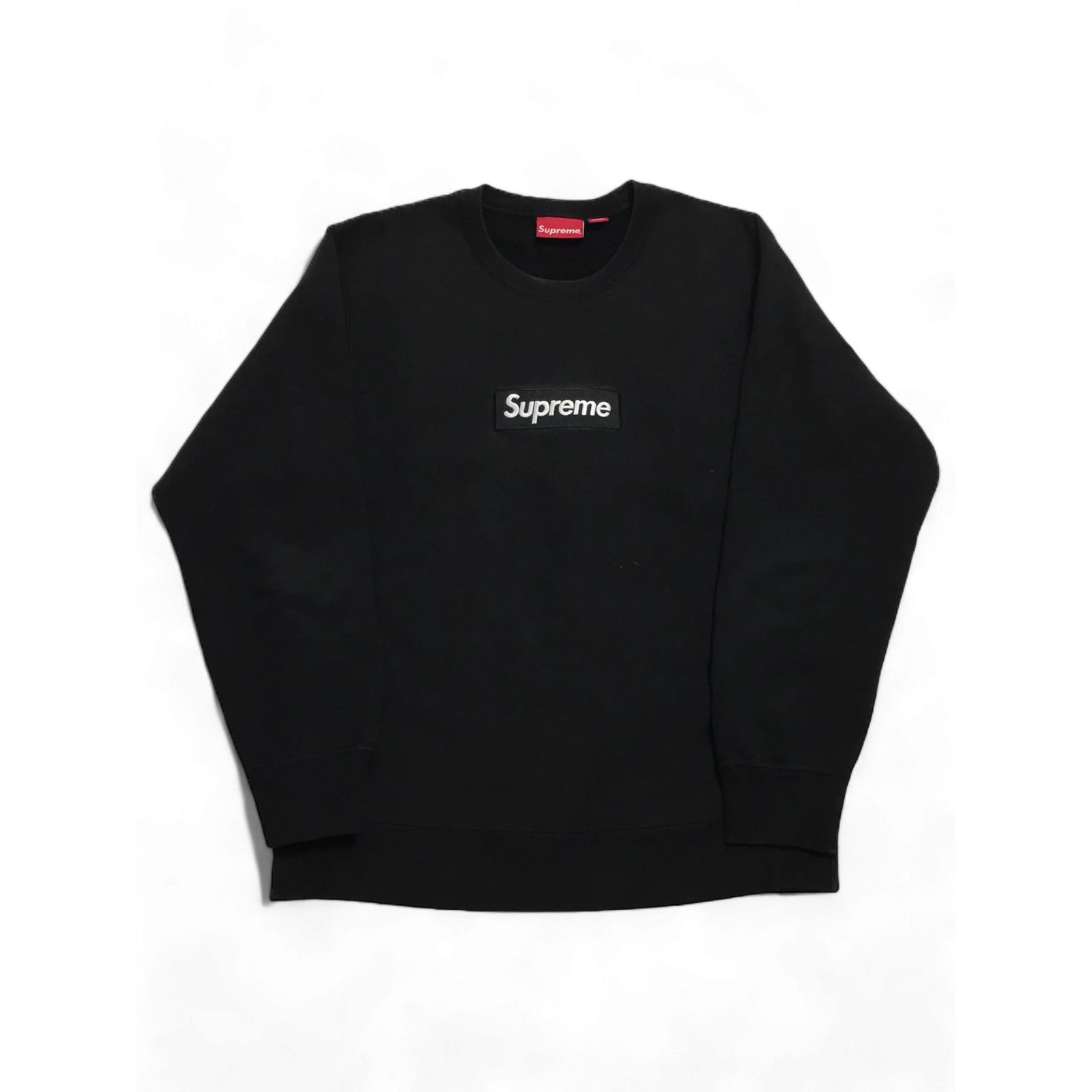 Supreme 2015 Supreme Black Box Logo Crewneck Size US L / EU 52-54 / 3 - 1 Thumbnail