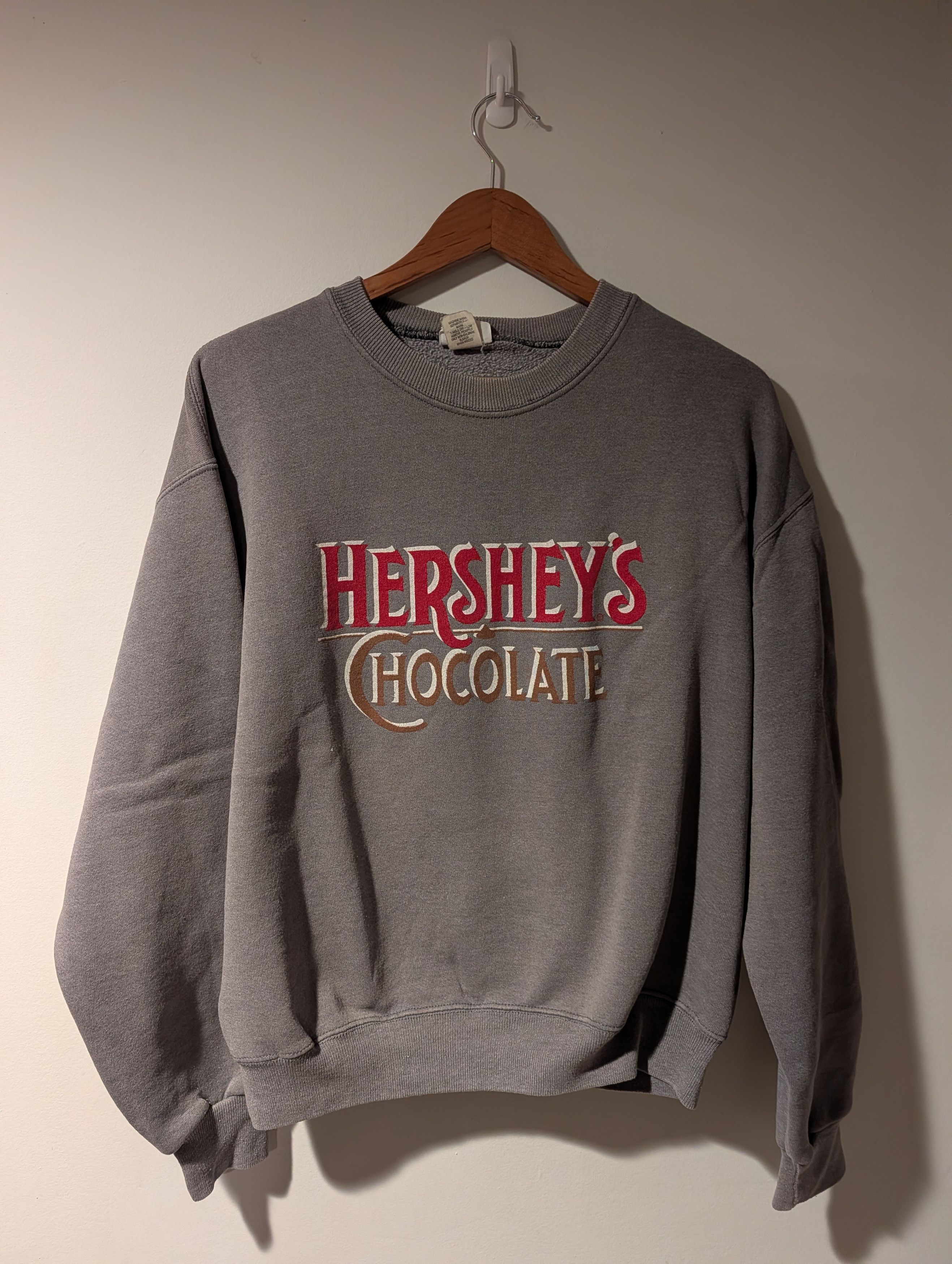 Vintage Vintage Hershey's Chocolate Crewneck Womens 90s Boxy Fit Size L / US 10 / IT 46 - 1 Thumbnail