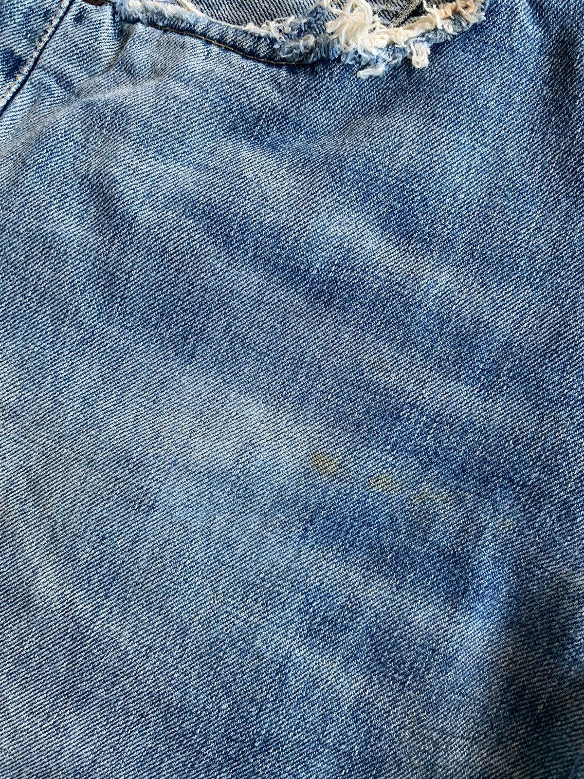 Kapital VINTAGE EDWIN 505 SELVEDGE FADED DISTRESSED DENIM 🎌☠️ Size US 29 - 20 Thumbnail