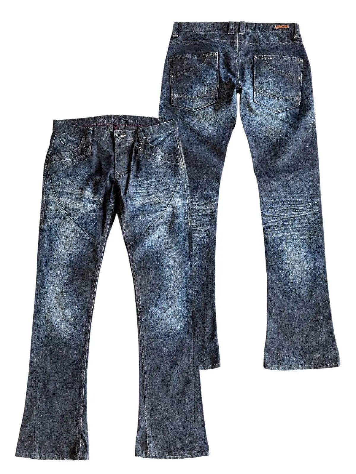 HIDEAWAYS SICKS 💥 FLARE NICOLE CLUB FOR MEN BONDAGE VERY RARE DENIM Size US 32 / EU 48 - 1 Thumbnail