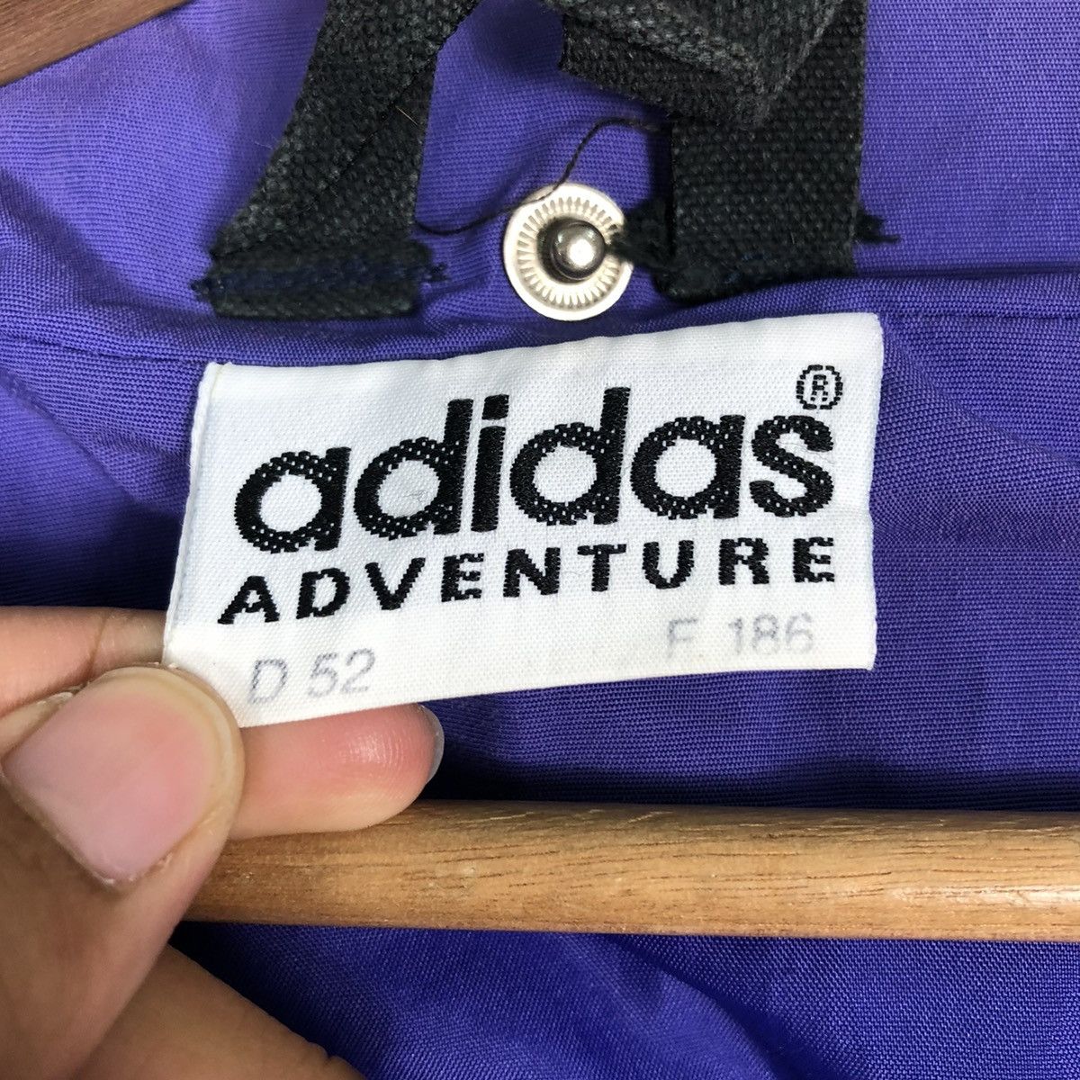 Adidas 🔥VINTAGE BOMBER JACKET ADIDAS ADVENTURE DOUBLE COLOUR Size US L / EU 52-54 / 3 - 14 Thumbnail