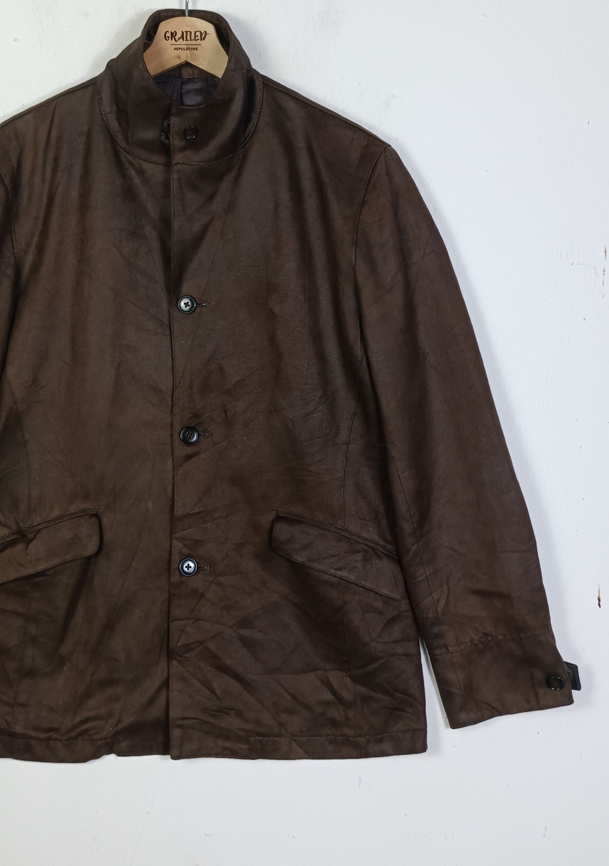 Japanese Brand × Takeo Kikuchi × Vintage Takeo Kikuchi Suede Jacket Size US M / EU 48-50 / 2 - 4 Thumbnail