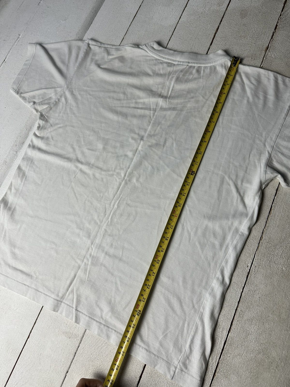Other VNTG🚨 VOLKSWAGEN VW BIG LOGO WHITE MEN T-SHIRT XL Size US XL / EU 56 / 4 - 17 Thumbnail