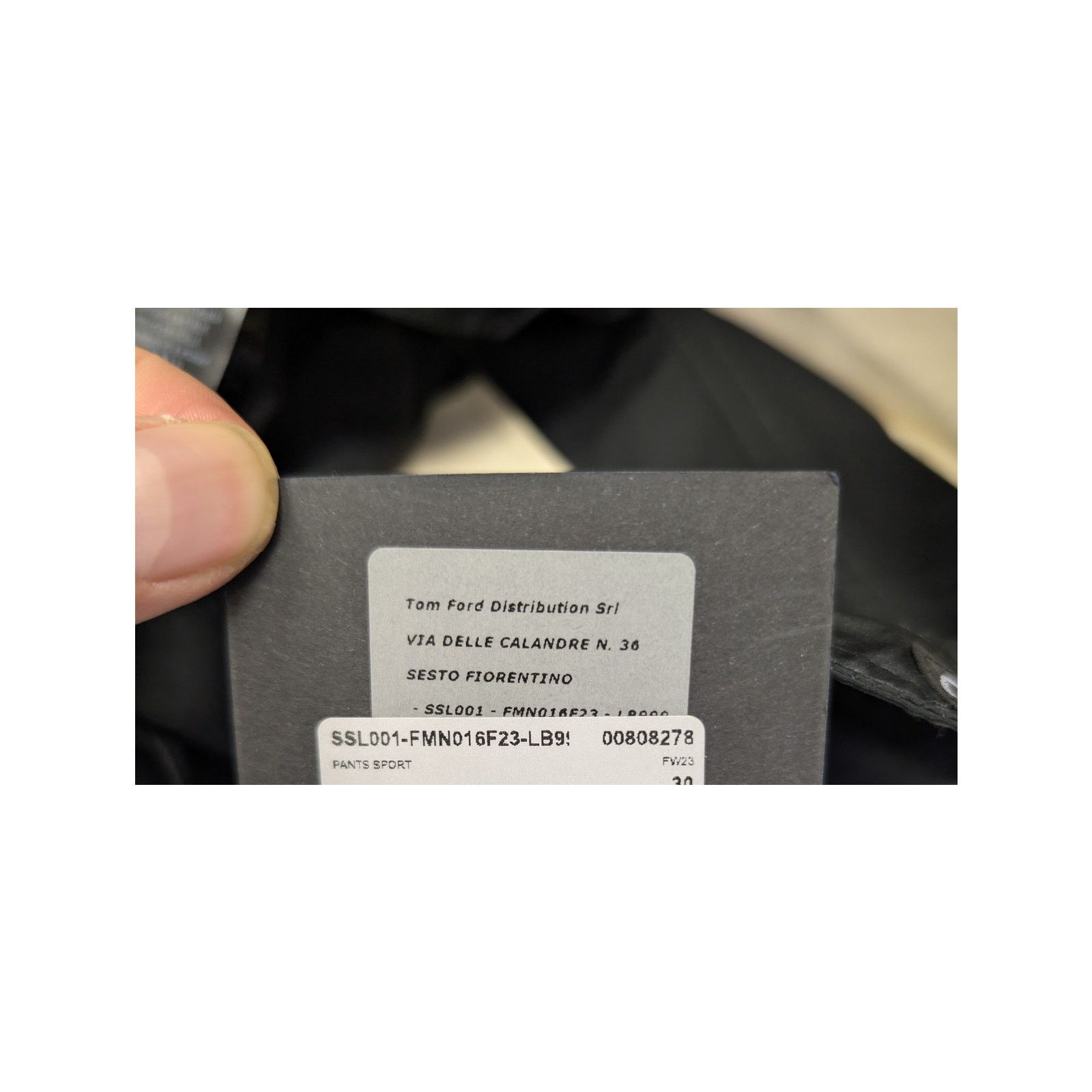 Tom Ford o1rshd1 Pants Sport Shorts in Black Size US 30 / EU 46 - 20 Thumbnail